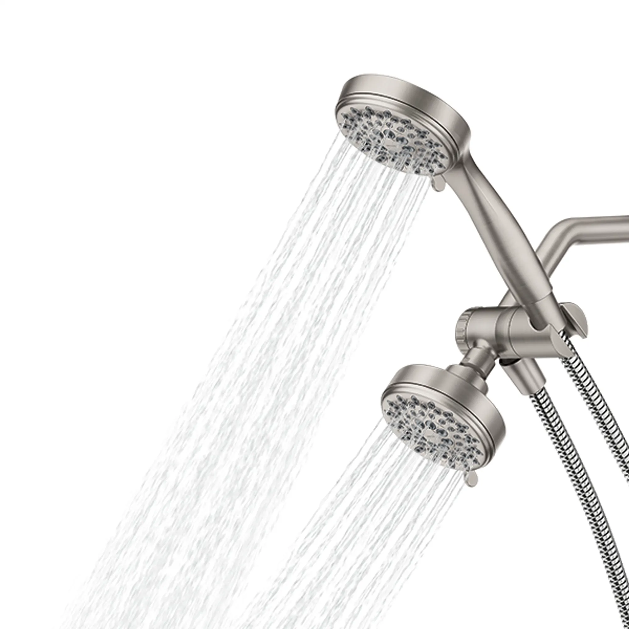 Ignite Five-Function 3 3/4" Diameter Standard Spray Head With Handheld Shower - Image 14