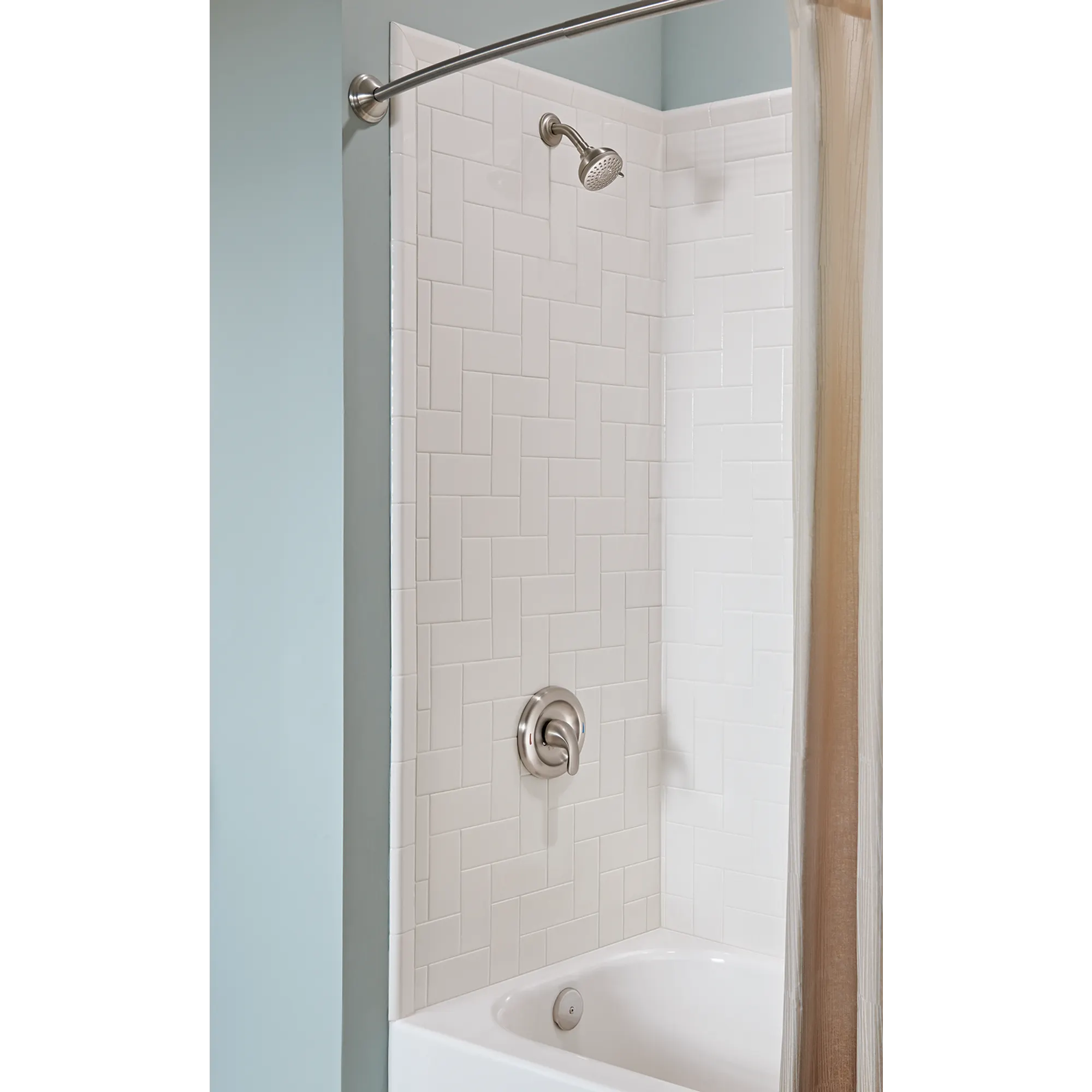 Adler Four-function 3" Diameter Eco-performance Showerhead