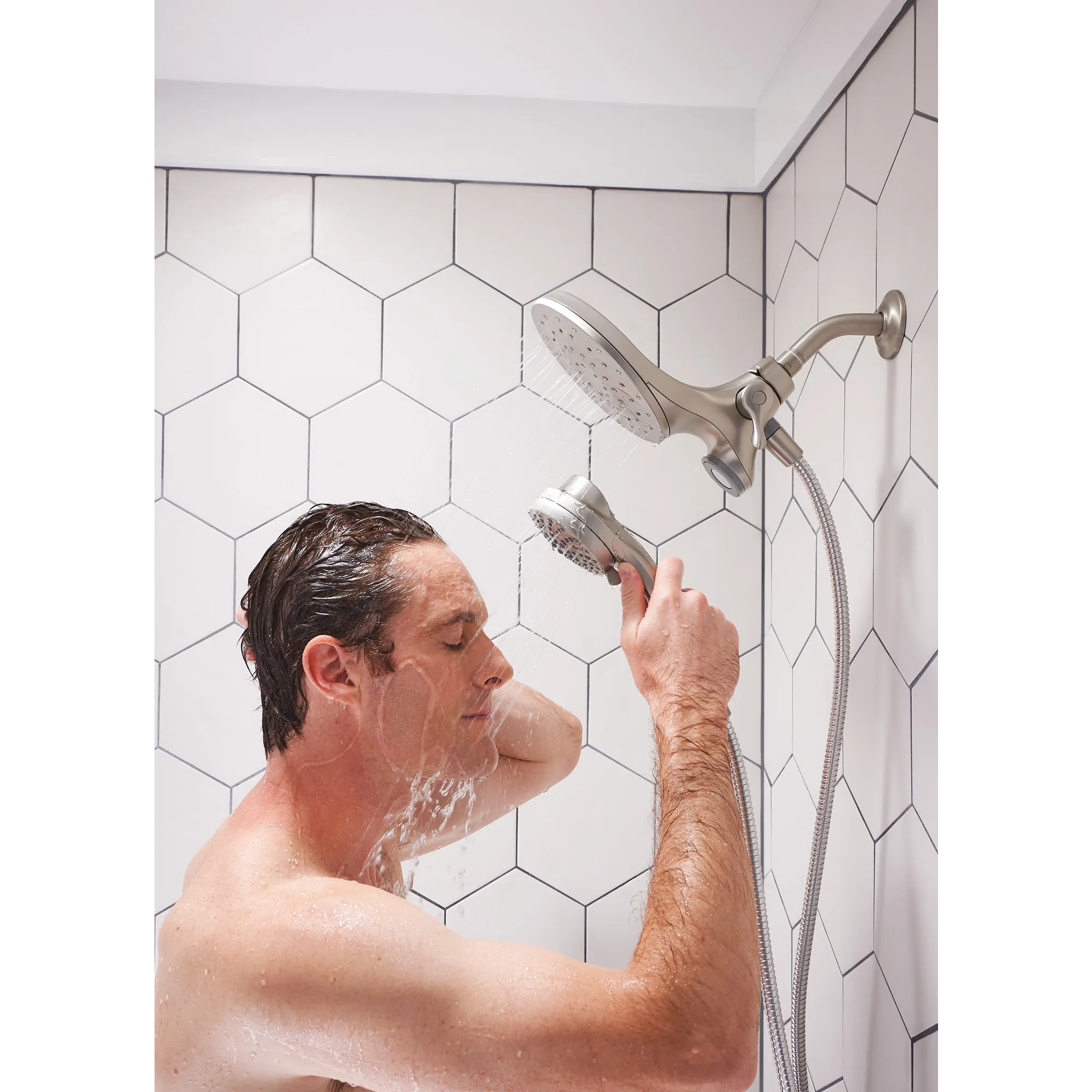 Engage Six-Function Conbination Showerhead With Handheld Shower - Image 16