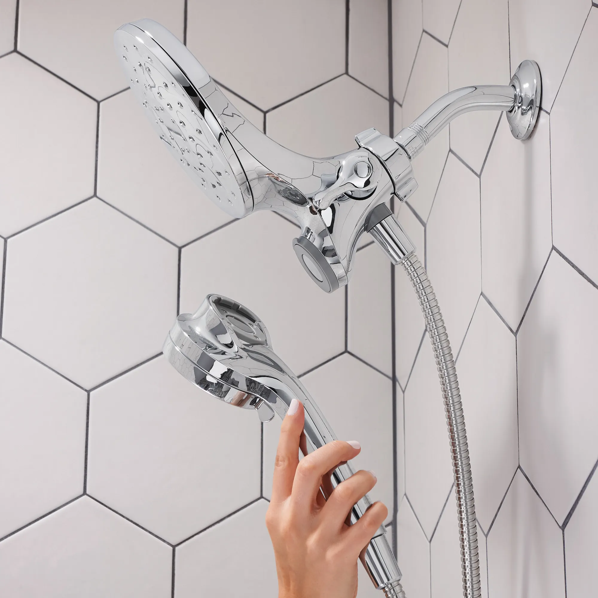 Engage Six-Function Conbination Showerhead With Handheld Shower - Image 2