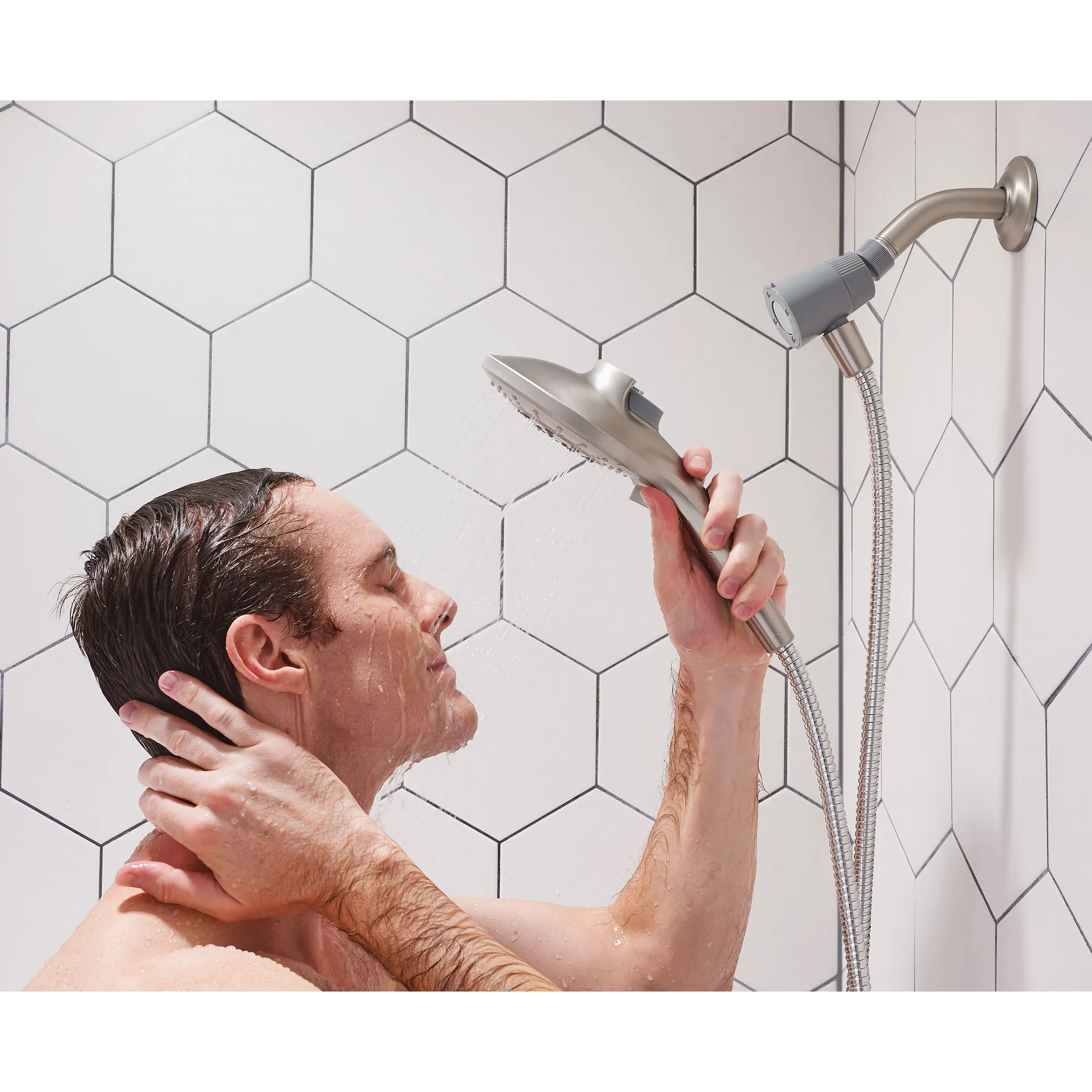 Engage Six-Function 5 1/2" Diameter Spray Head Handheld Shower - Image 18