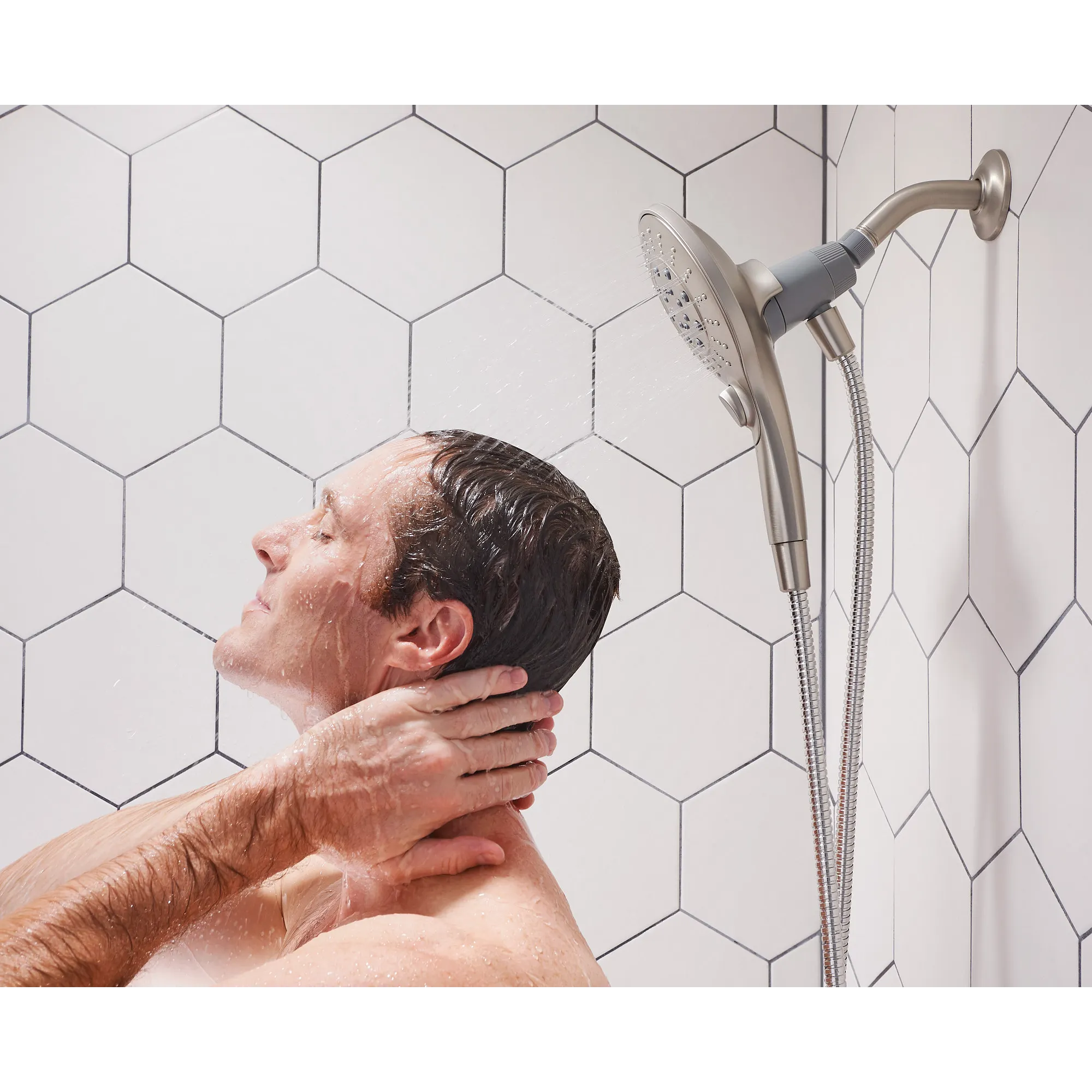 Engage Six-Function 5 1/2" Diameter Spray Head Handheld Shower - Image 19