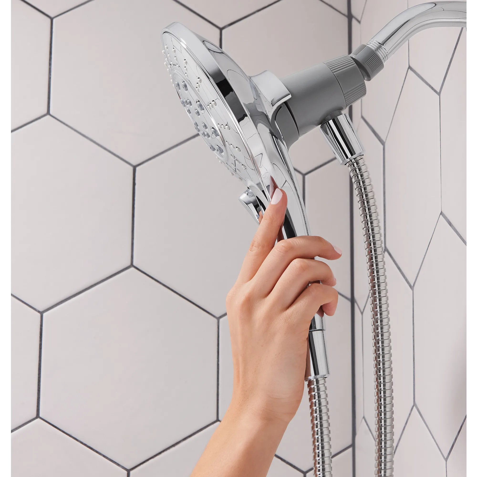 Engage Six-Function 5 1/2" Diameter Spray Head Handheld Shower - Image 7
