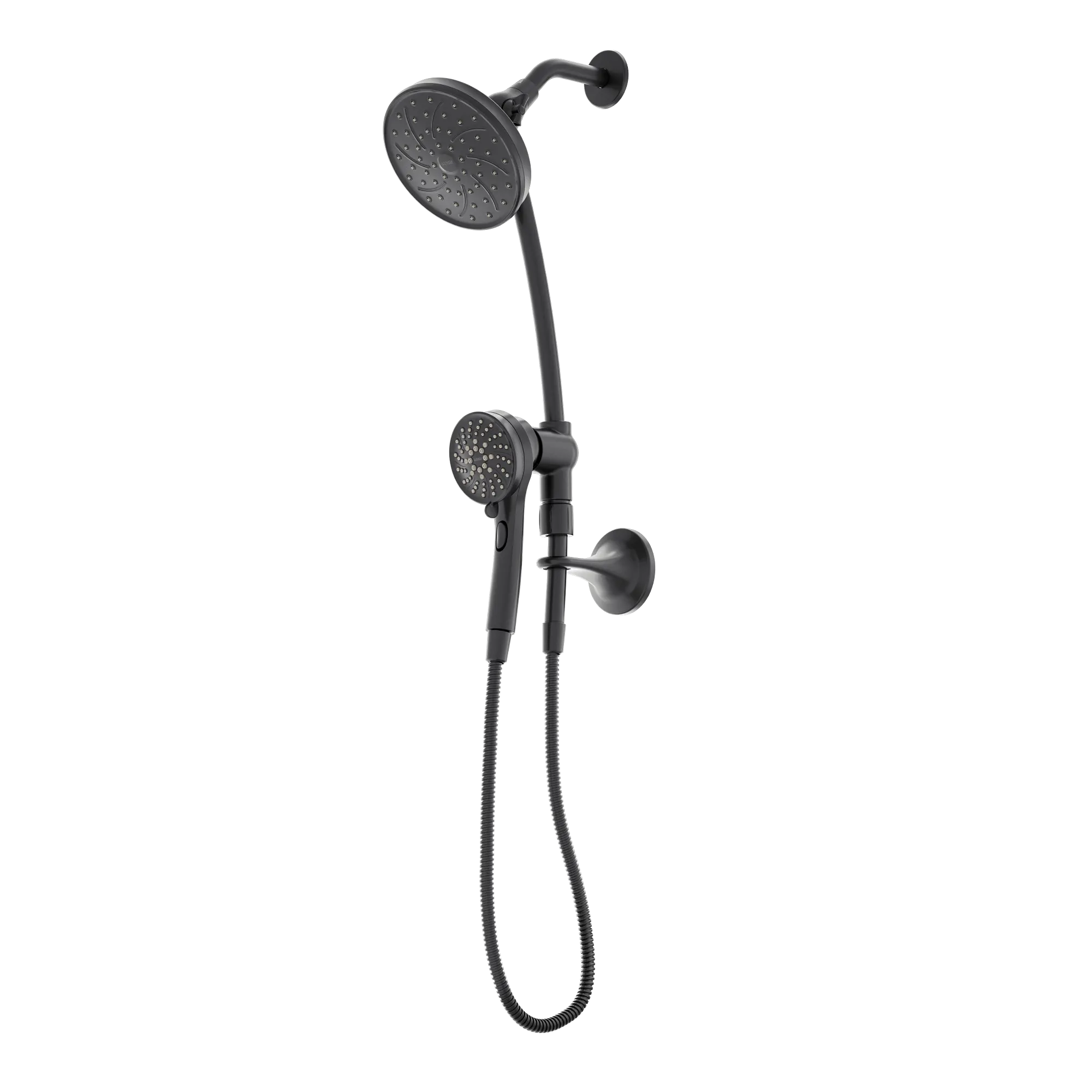 Attract Chrome six-function 3.75" diameter spray head standard with handshower - Image 8