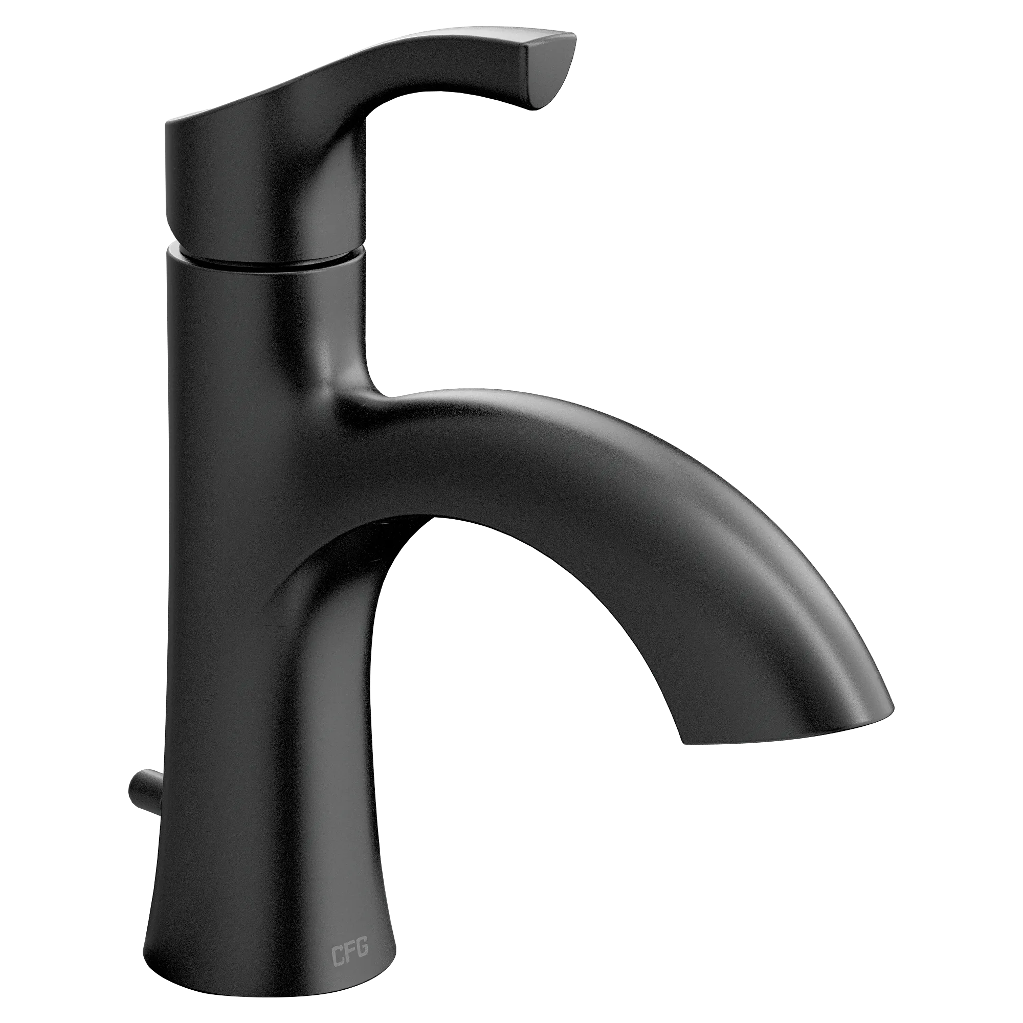 Ash Chrome one-handle low arc bathroom faucet - Image 5