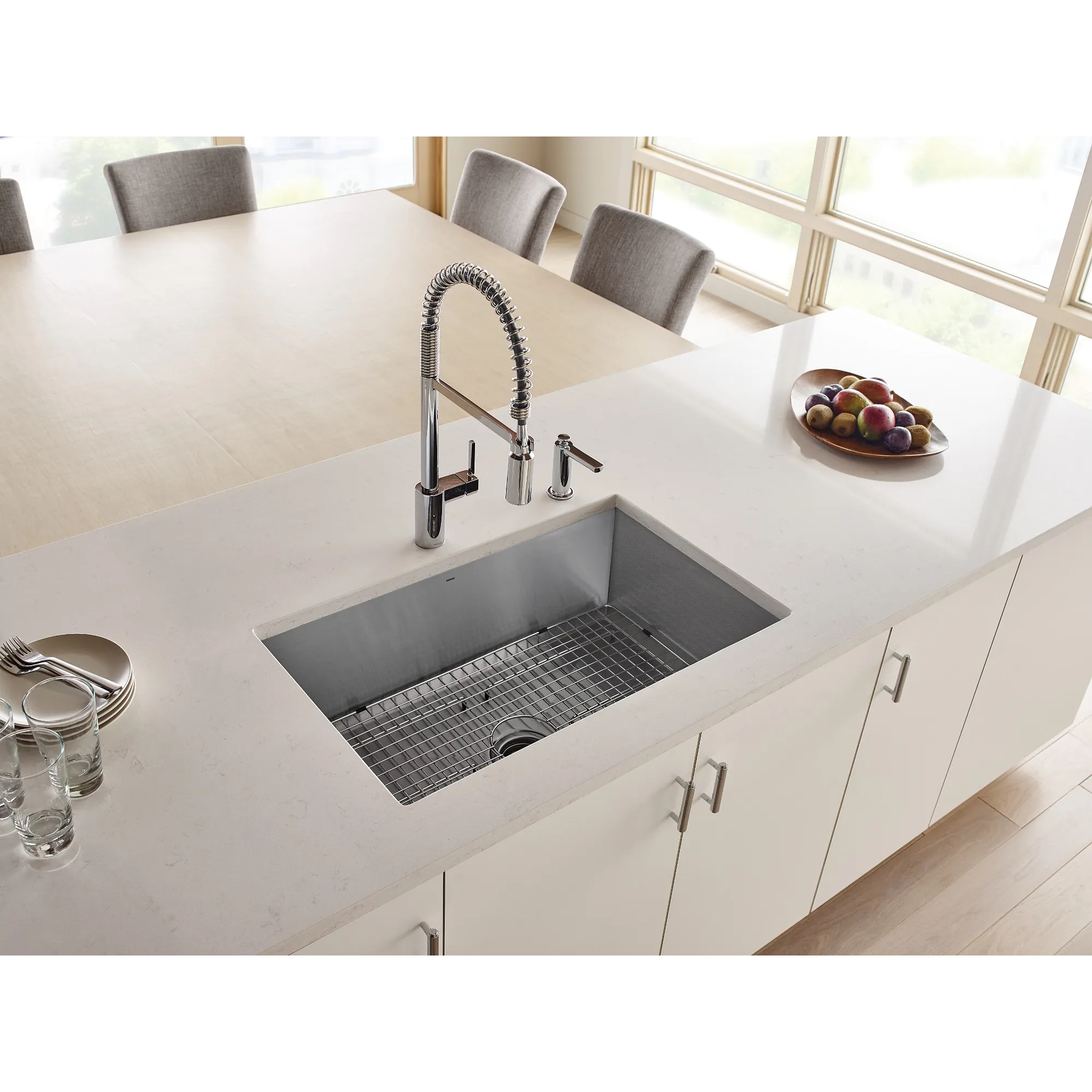 Align One-Handle Pre-Rinse Spring Pulldown Kitchen Faucet - Image 5
