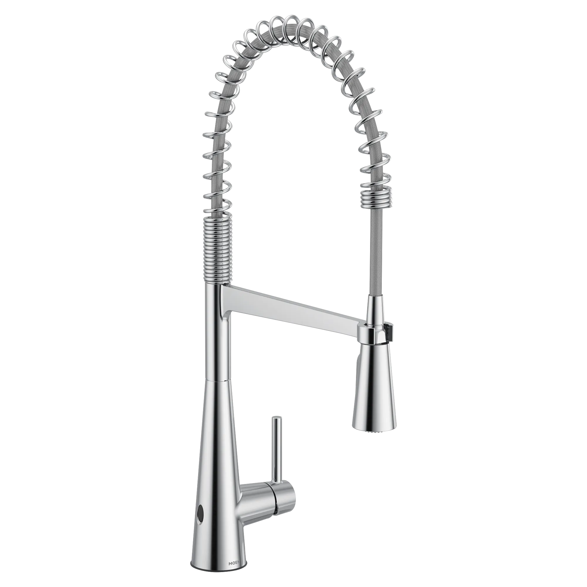 Sleek MotionSense Wave One-Handle Pre-Rinse Spring Touchless Kitchen Faucet