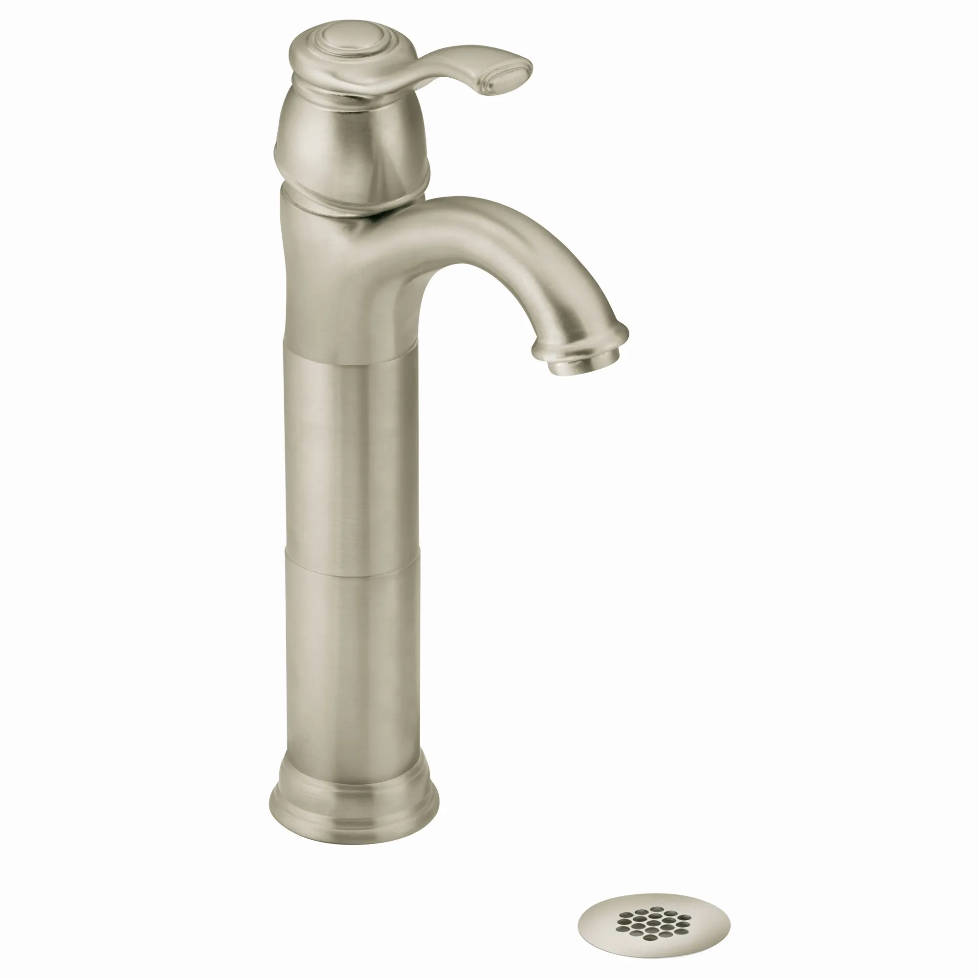 Kingsley Chrome One-Handle Low Arc Bathroom Faucet - Image 26