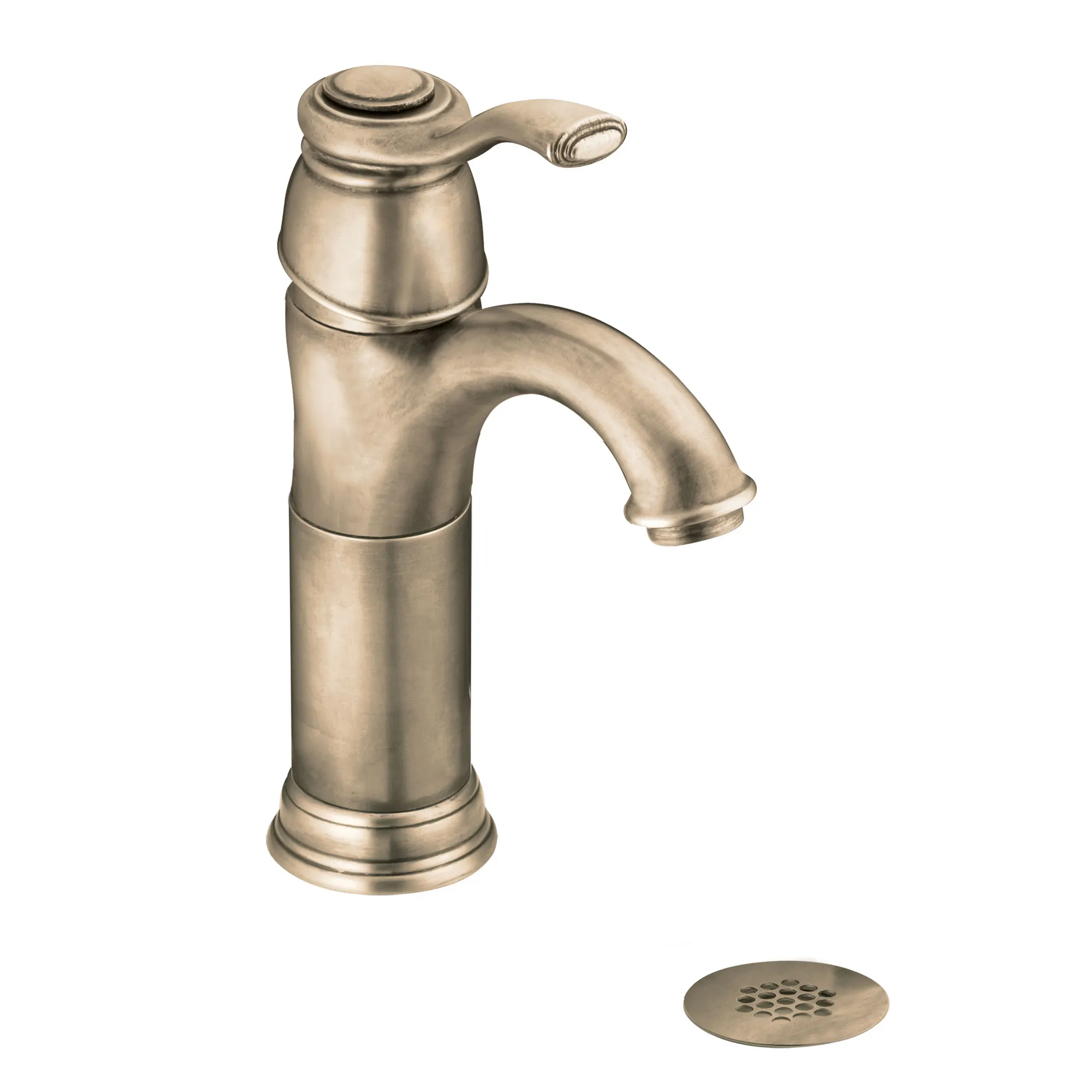 Kingsley Chrome One-Handle Low Arc Bathroom Faucet - Image 31