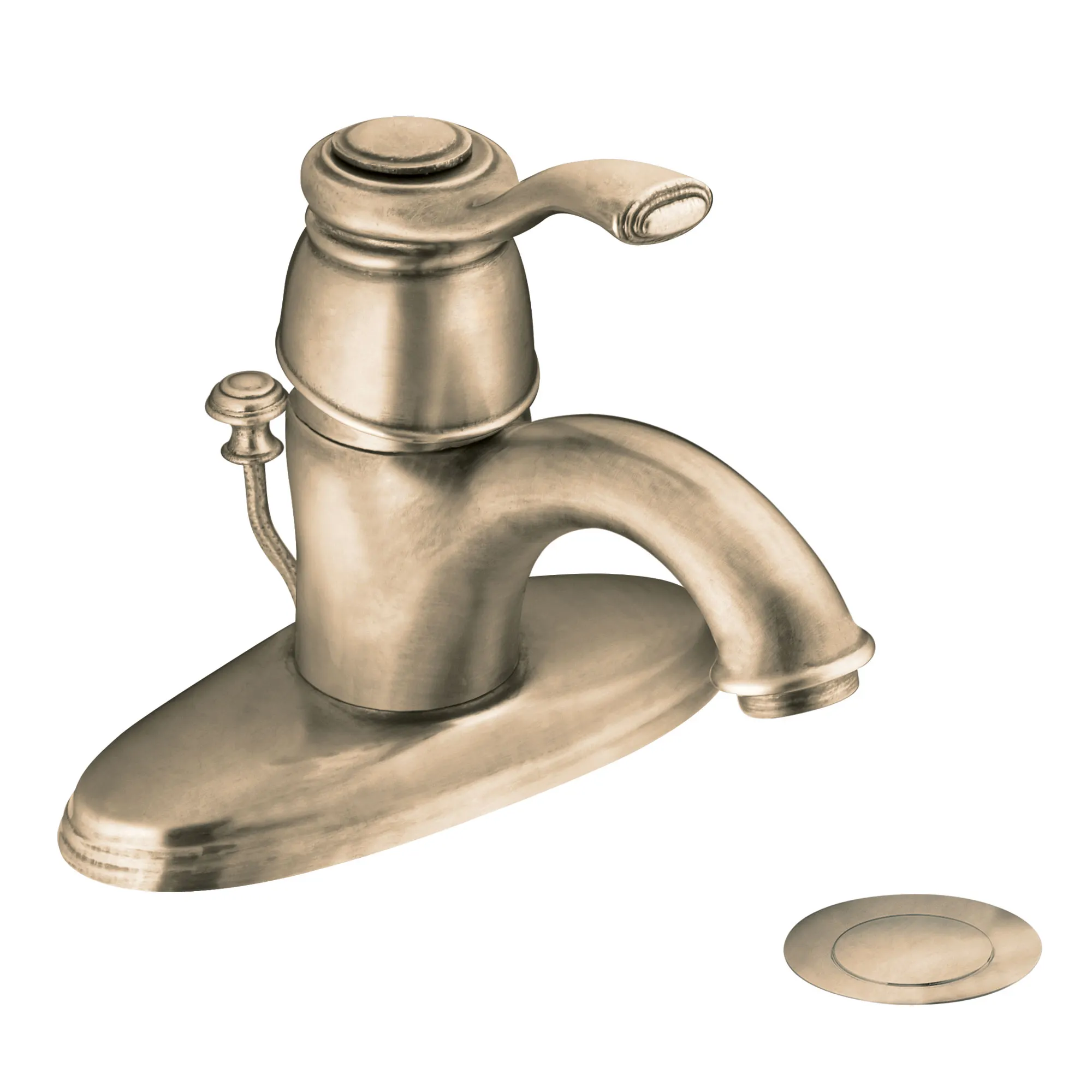 Kingsley Chrome One-Handle Low Arc Bathroom Faucet - Image 34