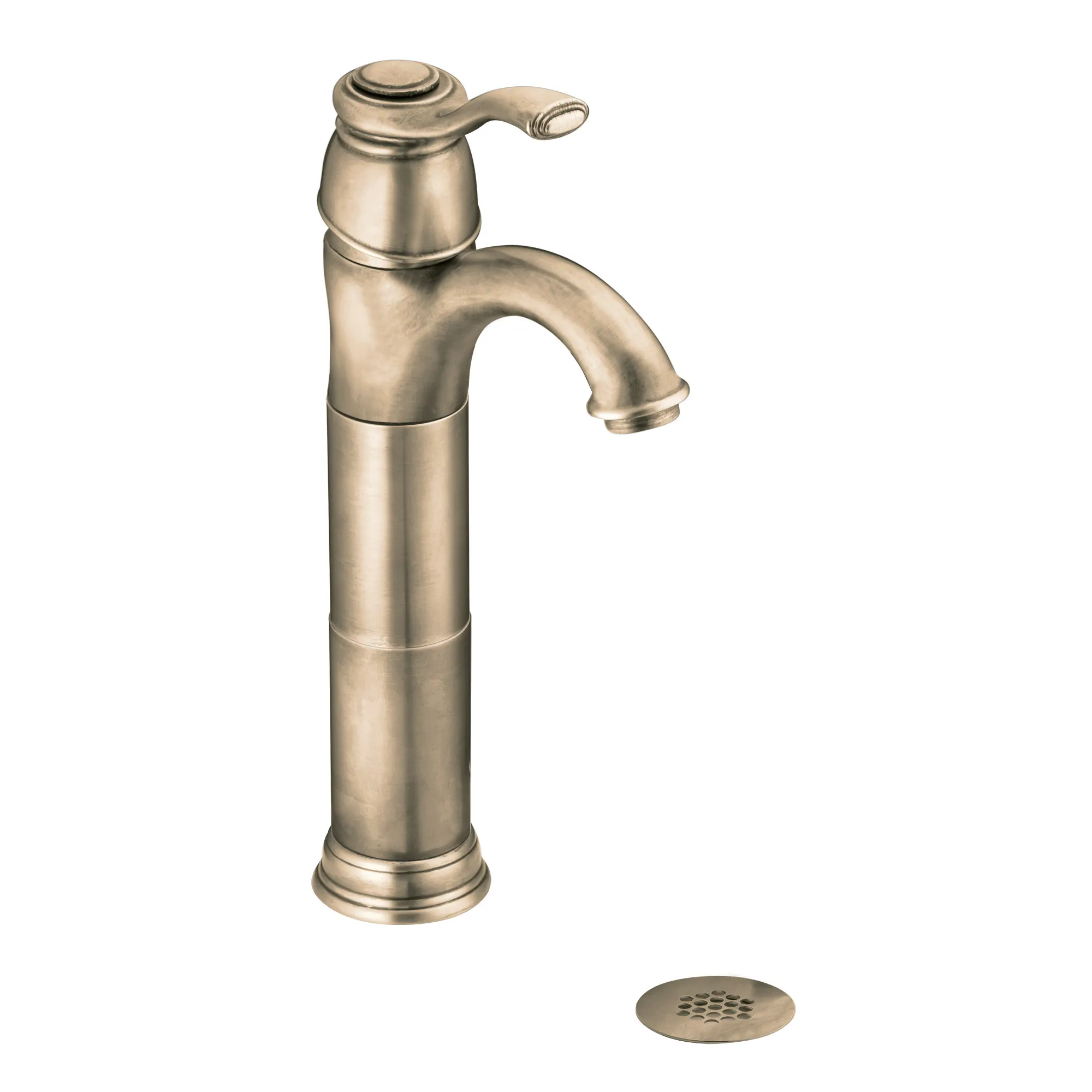 Kingsley Chrome One-Handle Low Arc Bathroom Faucet - Image 35