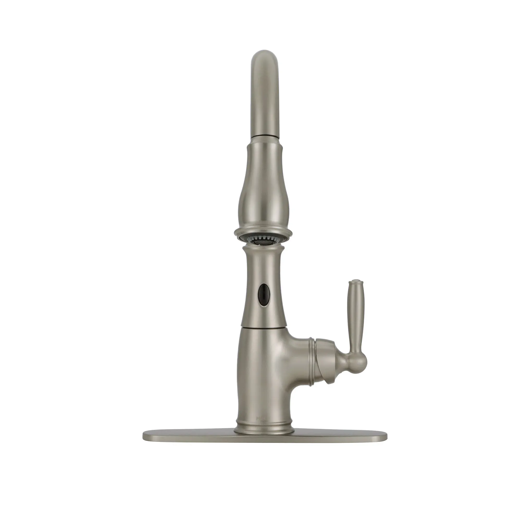 Brantford Chrome One-Handle High Arc Pulldown Kitchen Faucet - Image 11