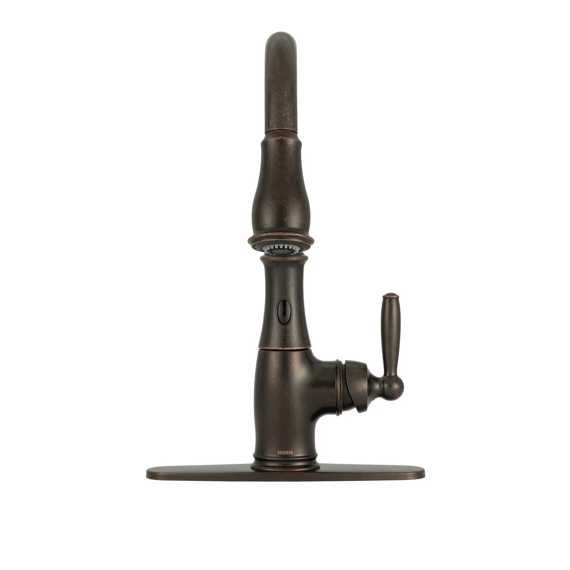 Brantford Chrome One-Handle High Arc Pulldown Kitchen Faucet - Image 4