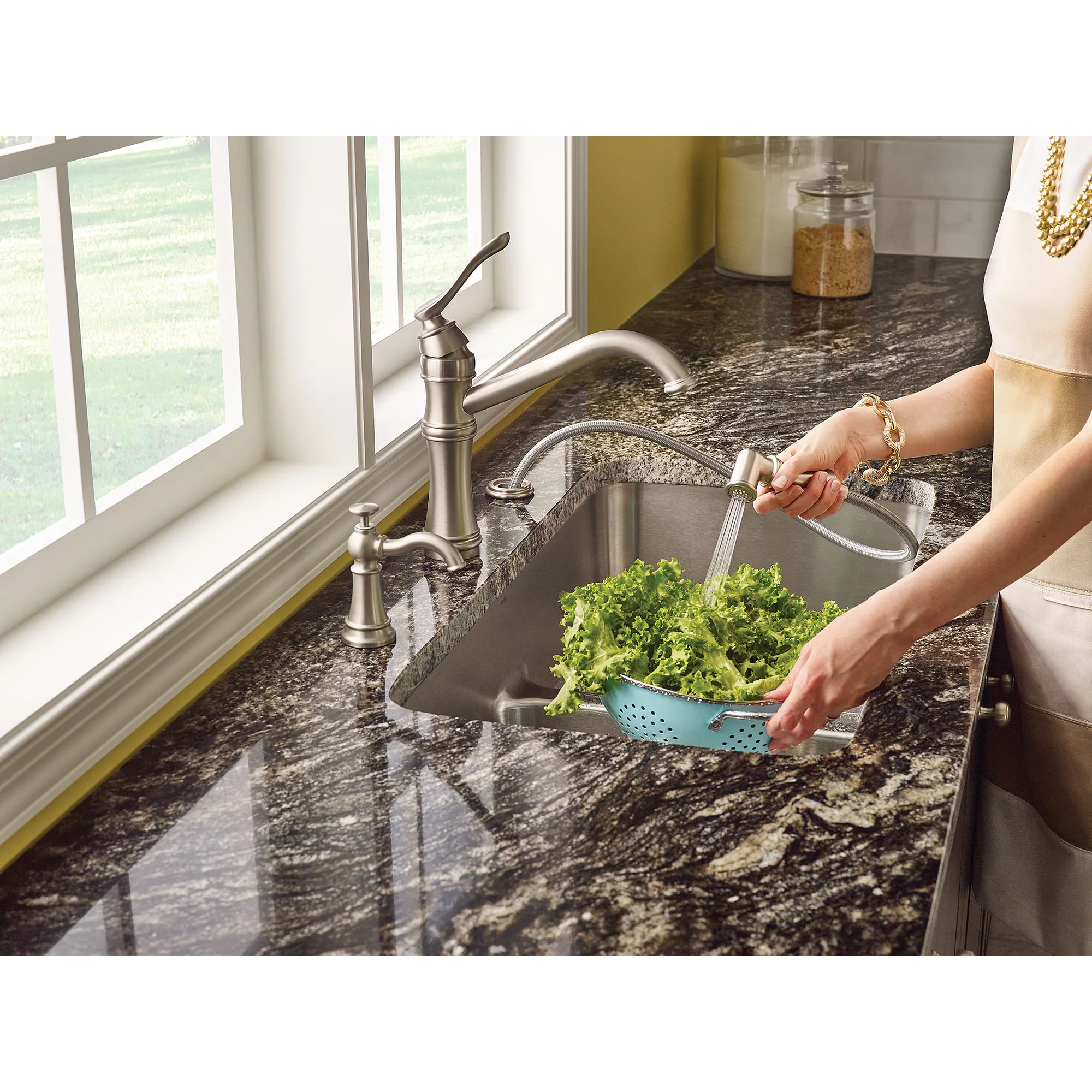Belfield One-Handle High Arc Kitchen Faucet