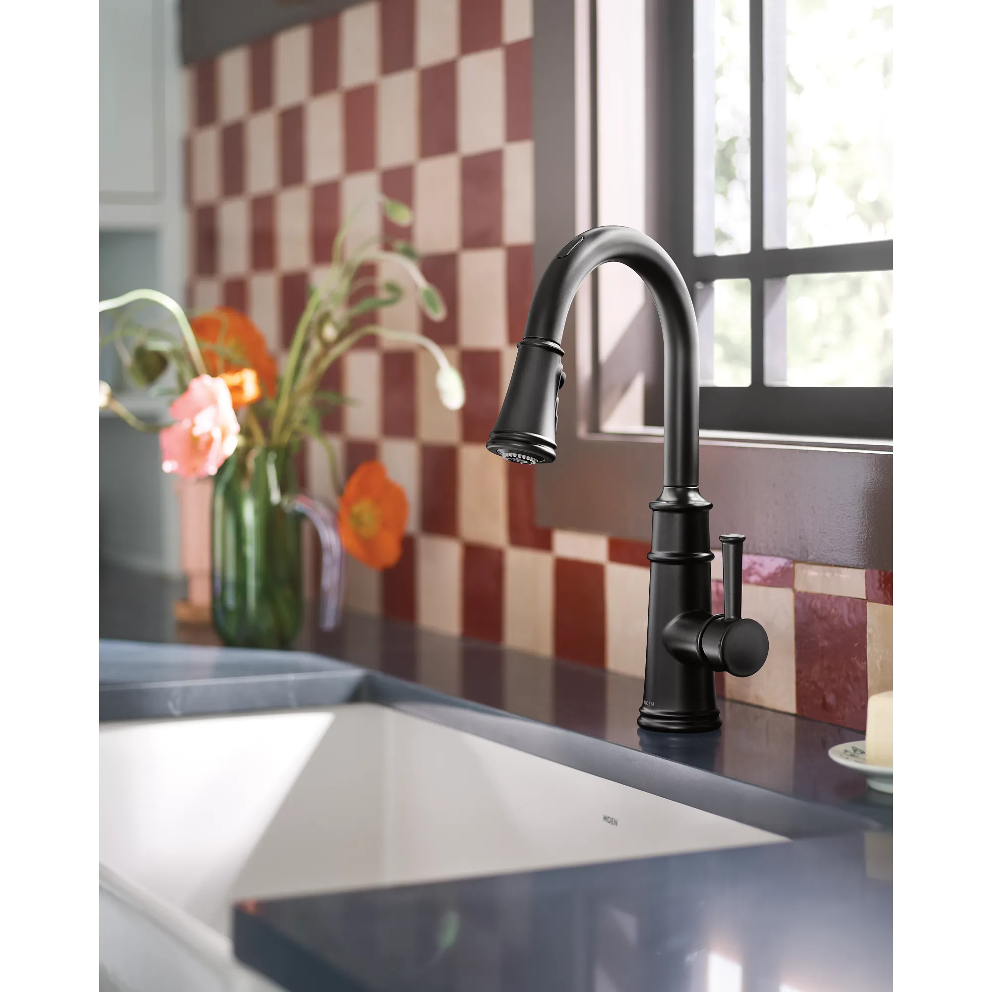 Belfield Smart Kitchen One-Handle High Arc Pulldown Kitchen Faucet - Image 7