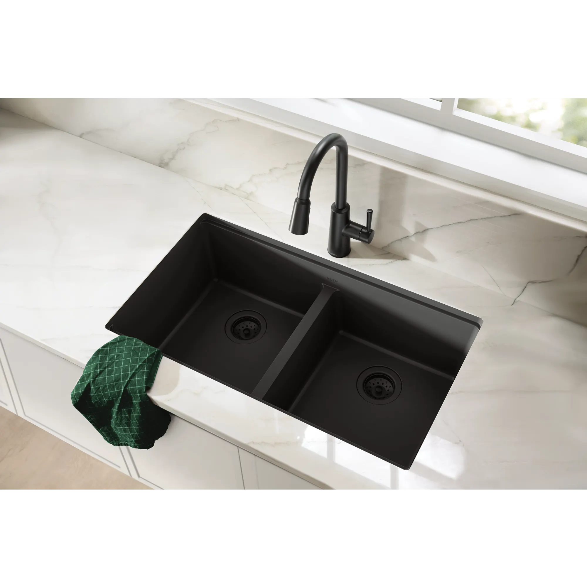 Riley High Arc Pulldown Kitchen Faucet - Image 13