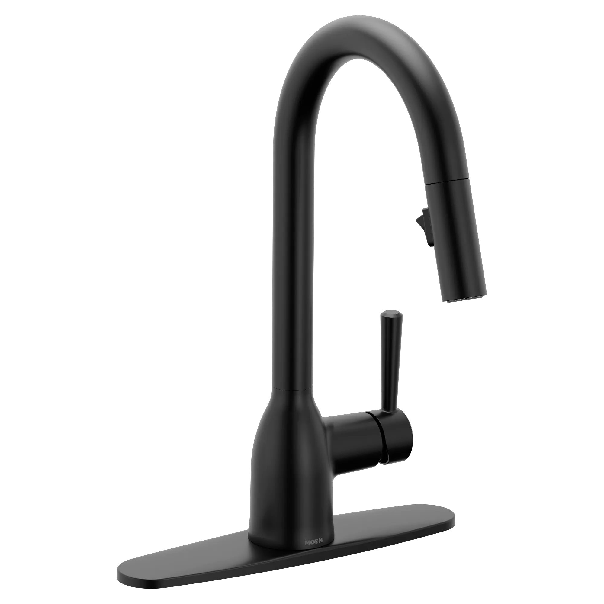 Chateau Matte black one-handle kitchen faucet - Image 3