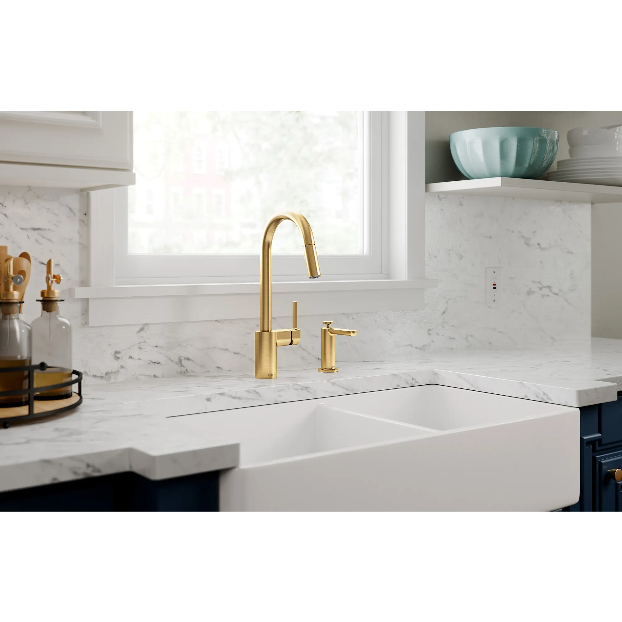 Align One-Handle High Arc Pulldown Kitchen Faucet - Image 28