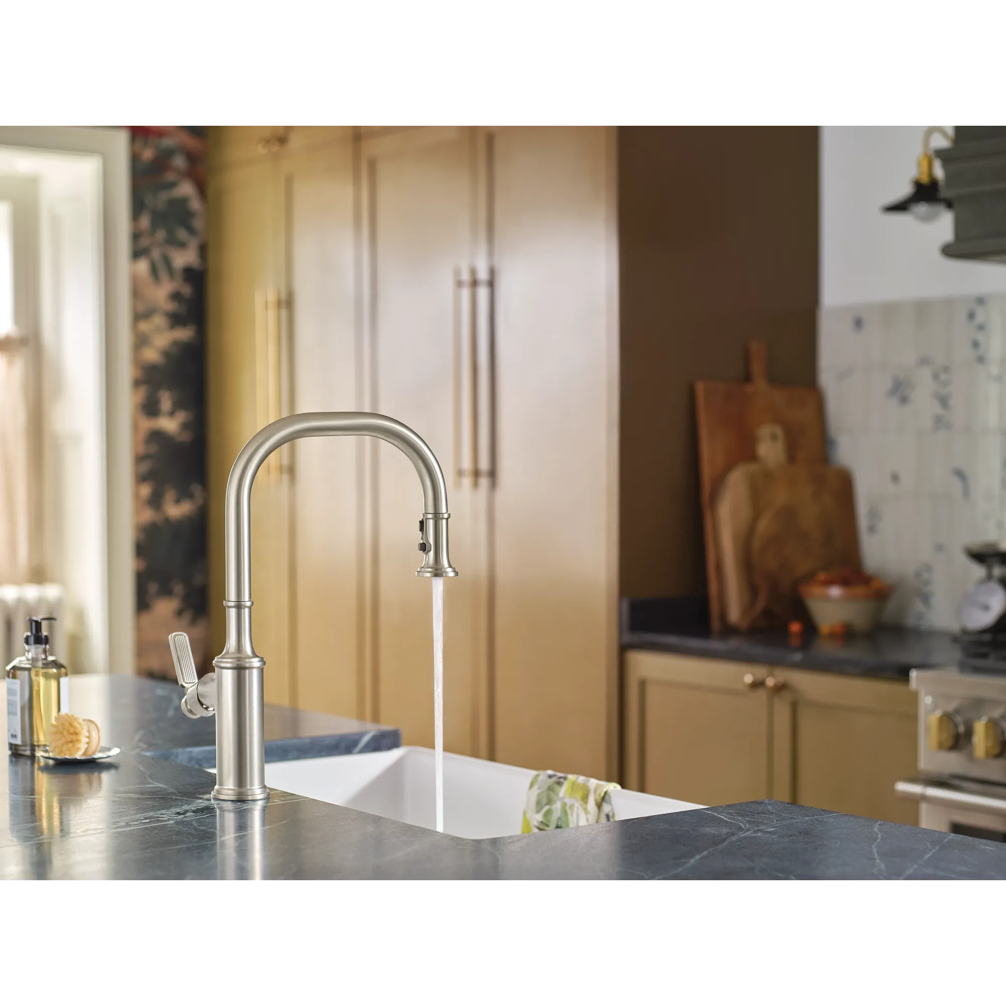 Smyth One-Handle High Arc Pulldown Kitchen Faucet - Image 13