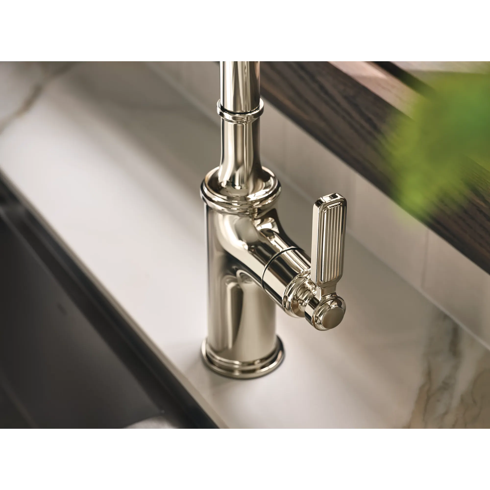 Smyth One-Handle High Arc Pulldown Kitchen Faucet - Image 3