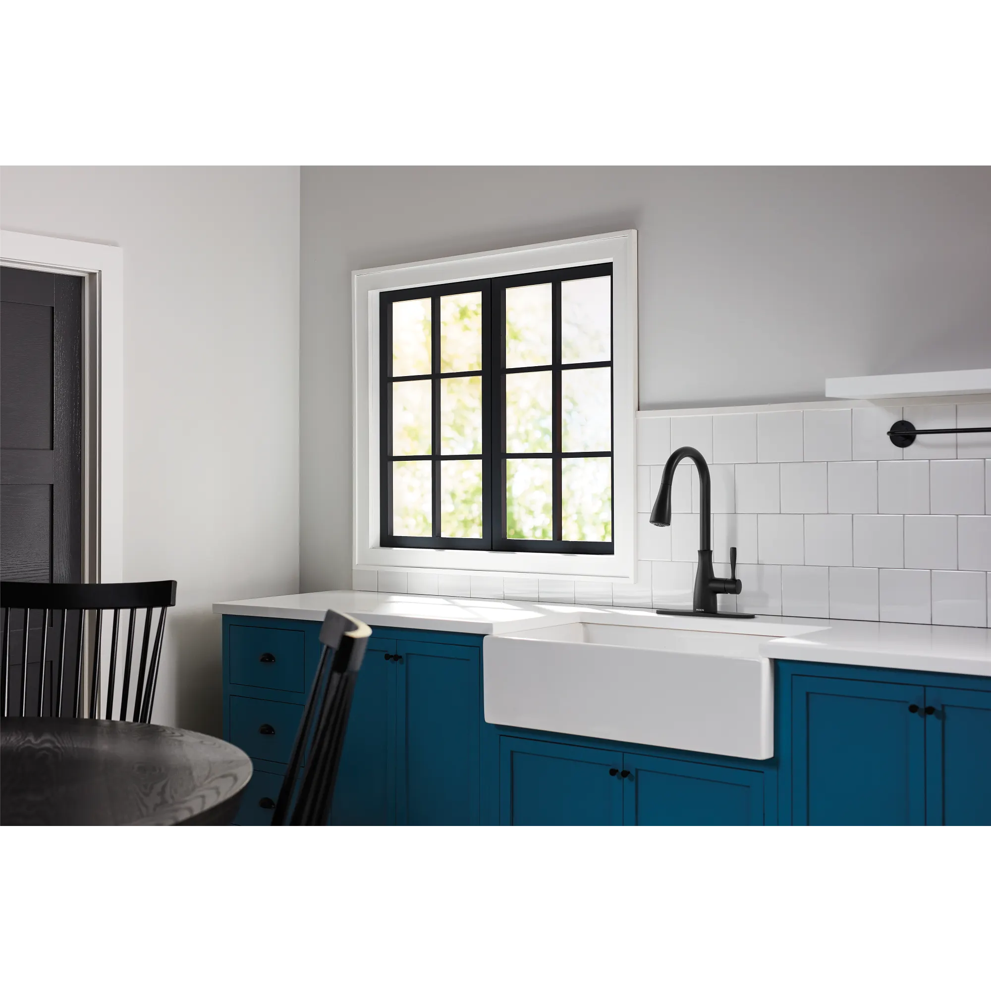 Elbur Chrome one-handle kitchen faucet - Image 4