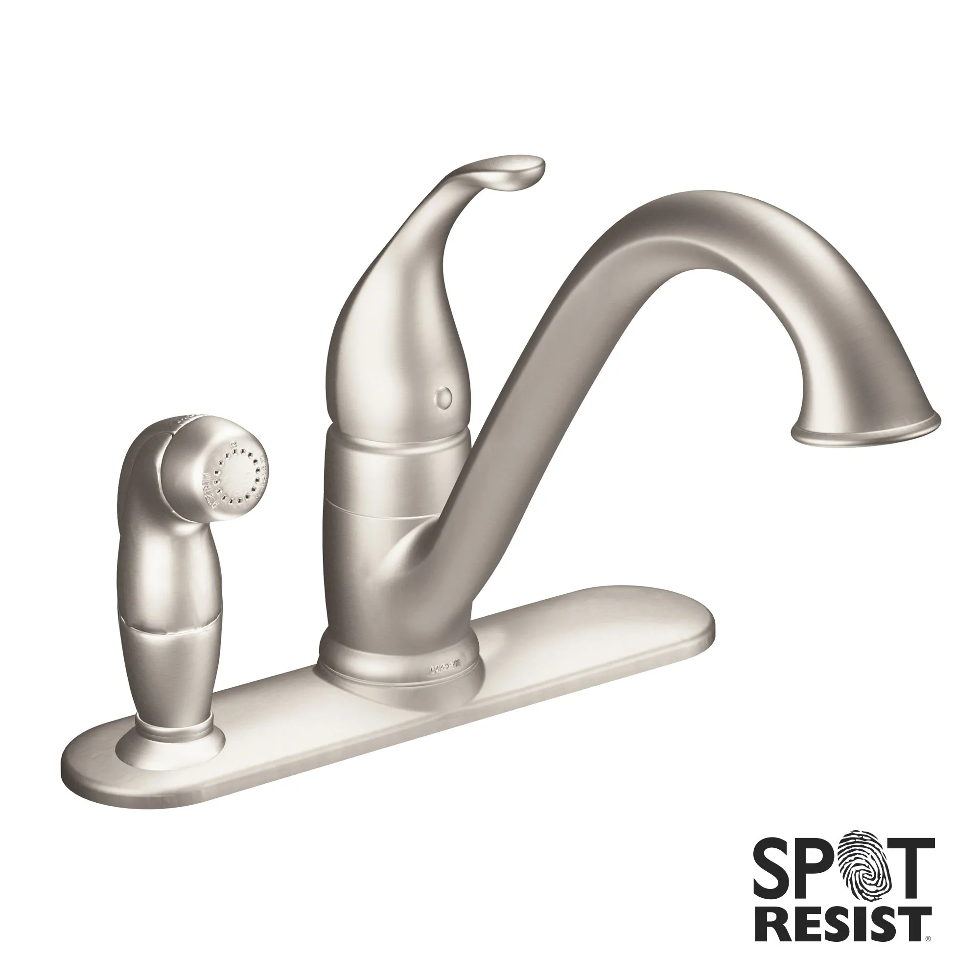 Camerist Chrome One-Handle Low Arc Kitchen Faucet - Image 5