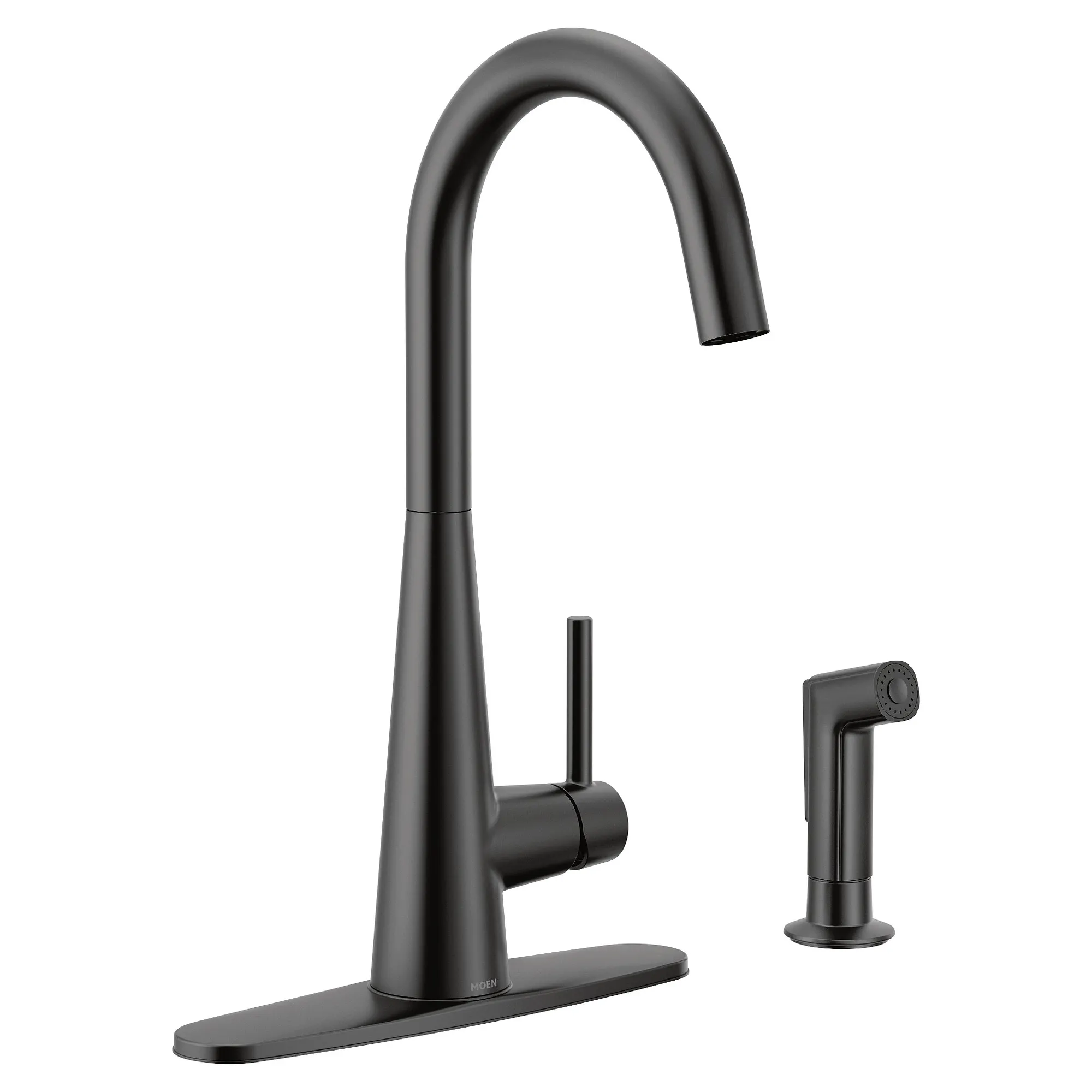 Sleek Chrome One-Handle Kitchen Faucet - Image 6