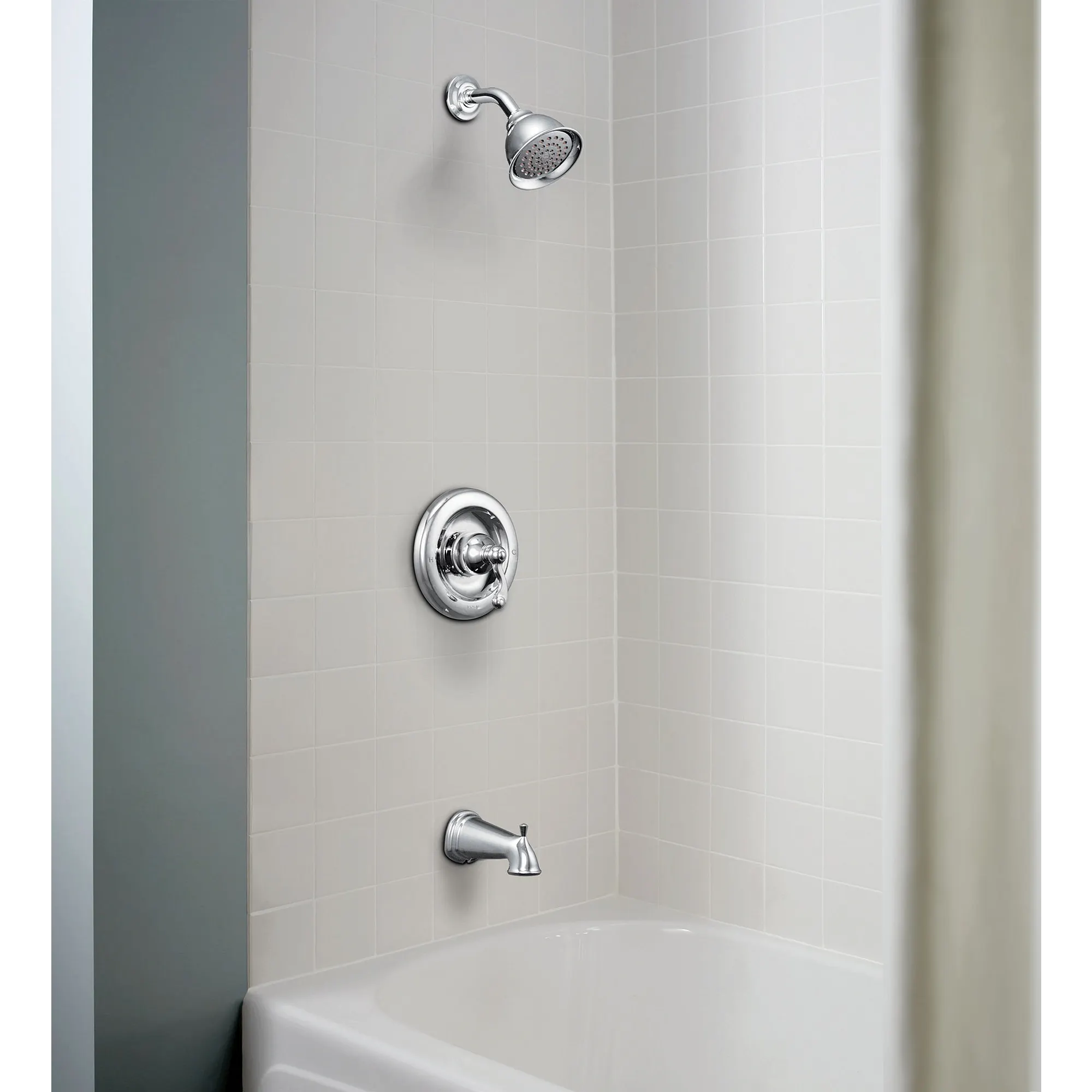 Traditional Chrome Posi-Temp(R) Tub/Shower