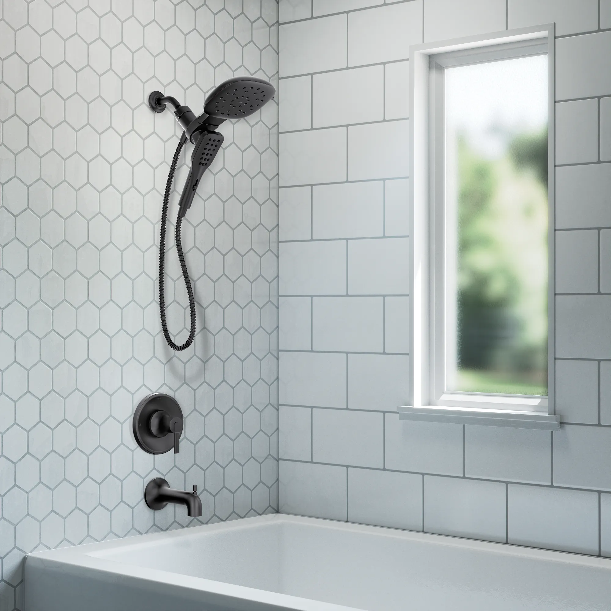 Zyla Chrome Posi-Temp(R) tub/shower - Image 16