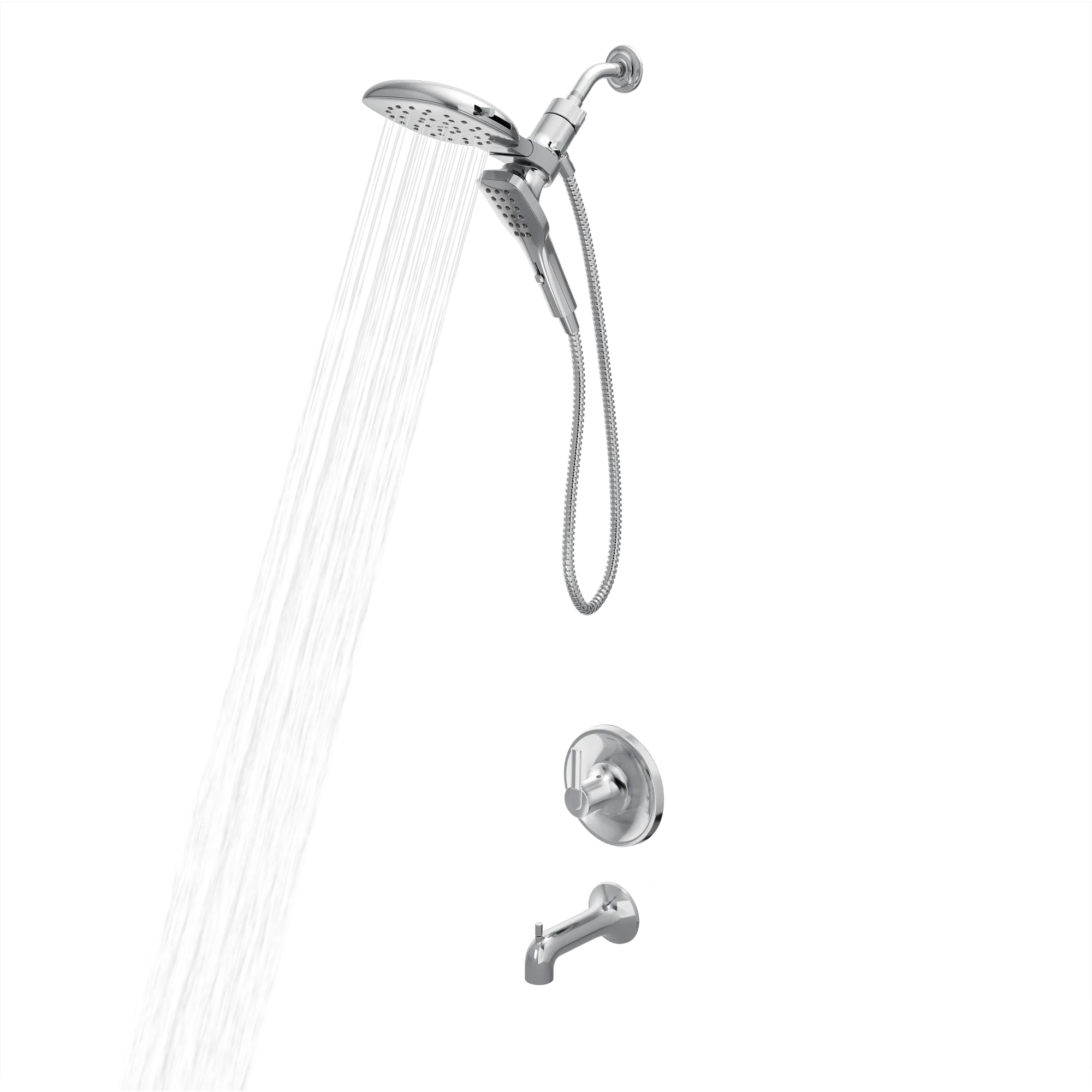 Zyla Chrome Posi-Temp(R) tub/shower - Image 2