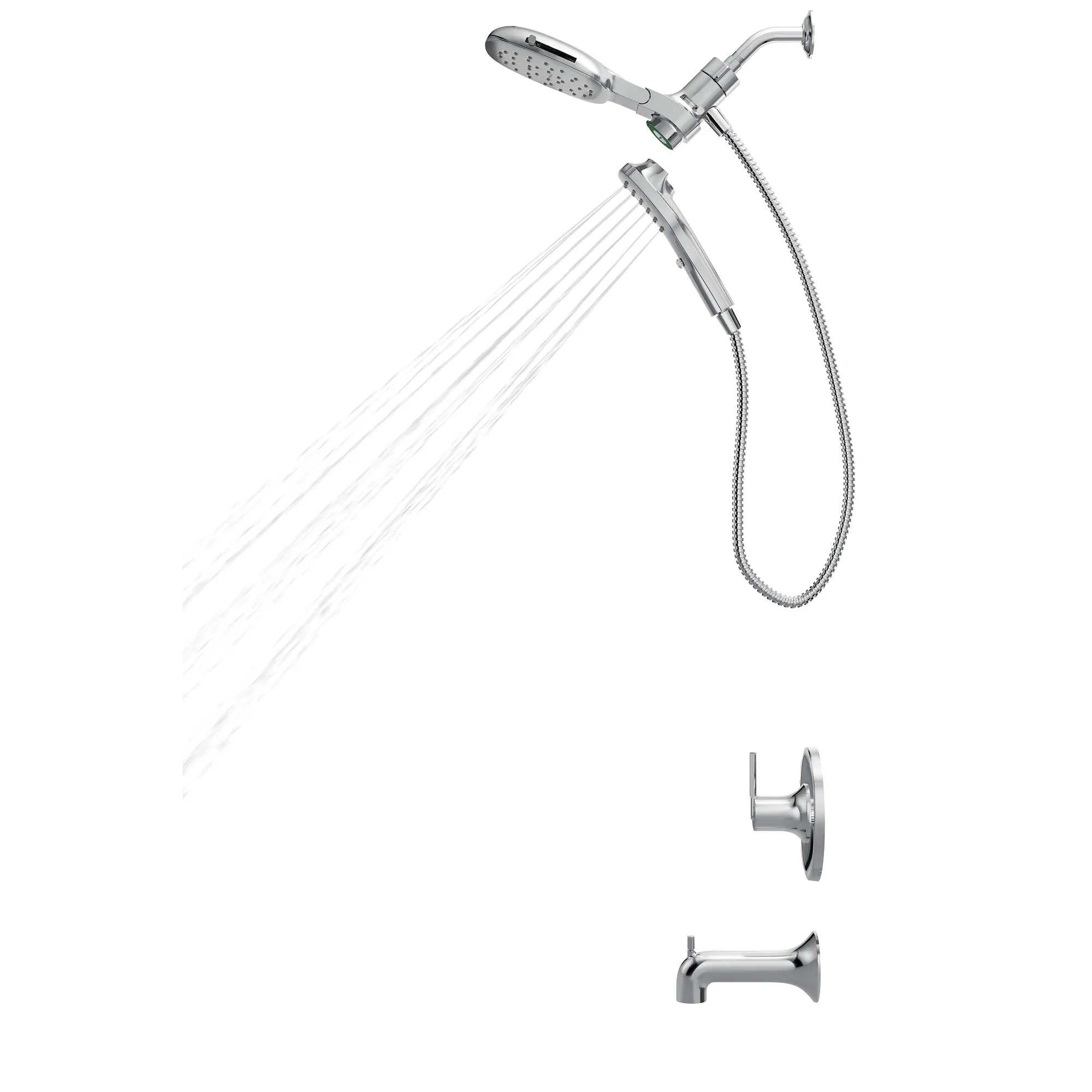 Zyla Chrome Posi-Temp(R) tub/shower - Image 3