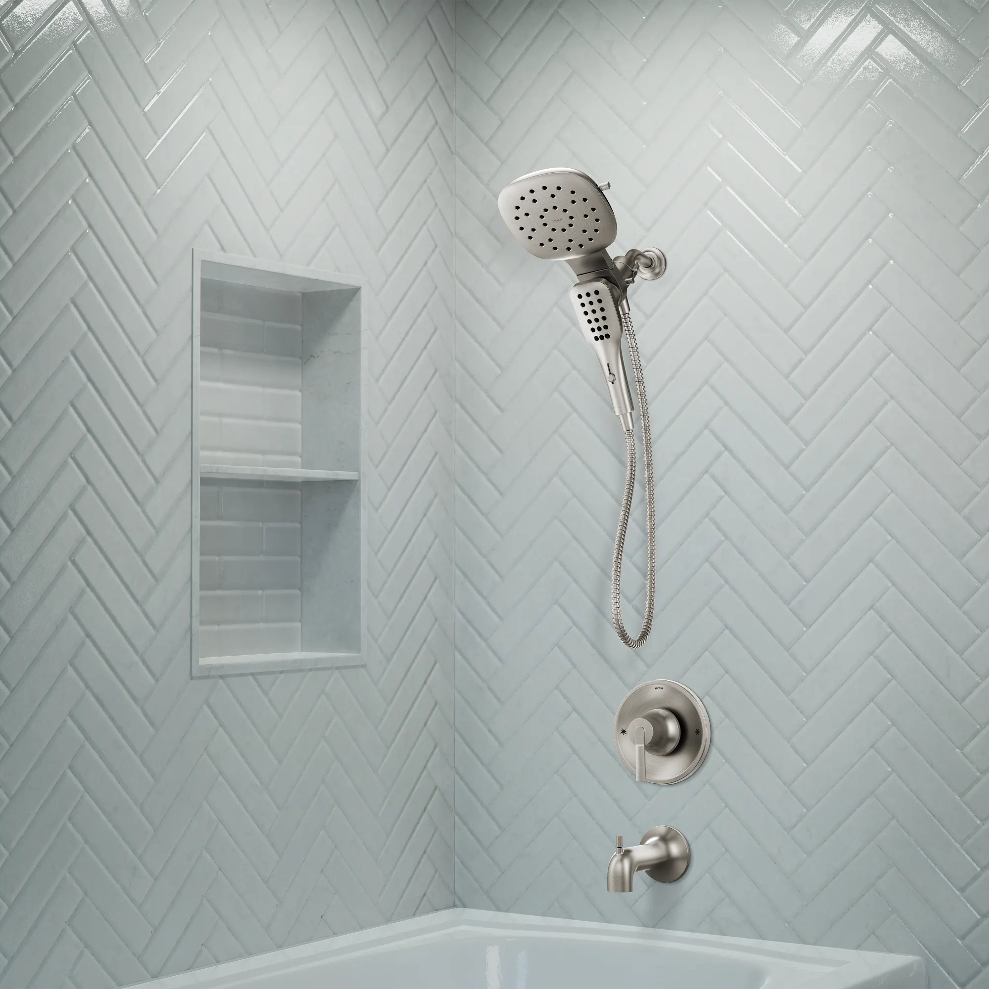 Zyla Chrome Posi-Temp(R) tub/shower - Image 31