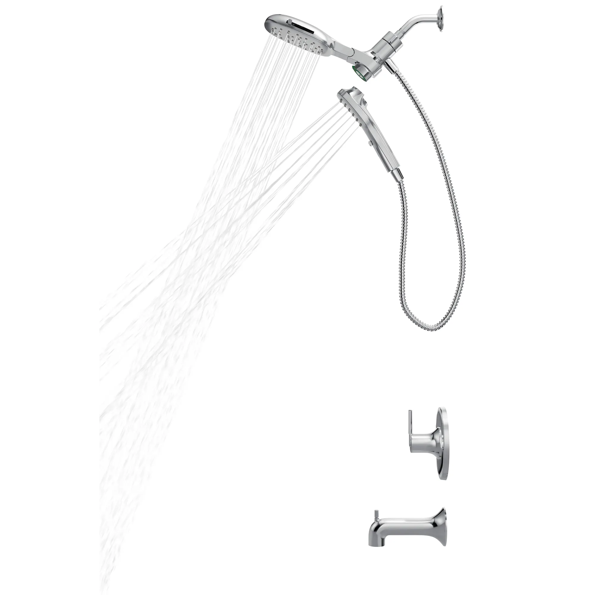 Zyla Chrome Posi-Temp(R) tub/shower - Image 4