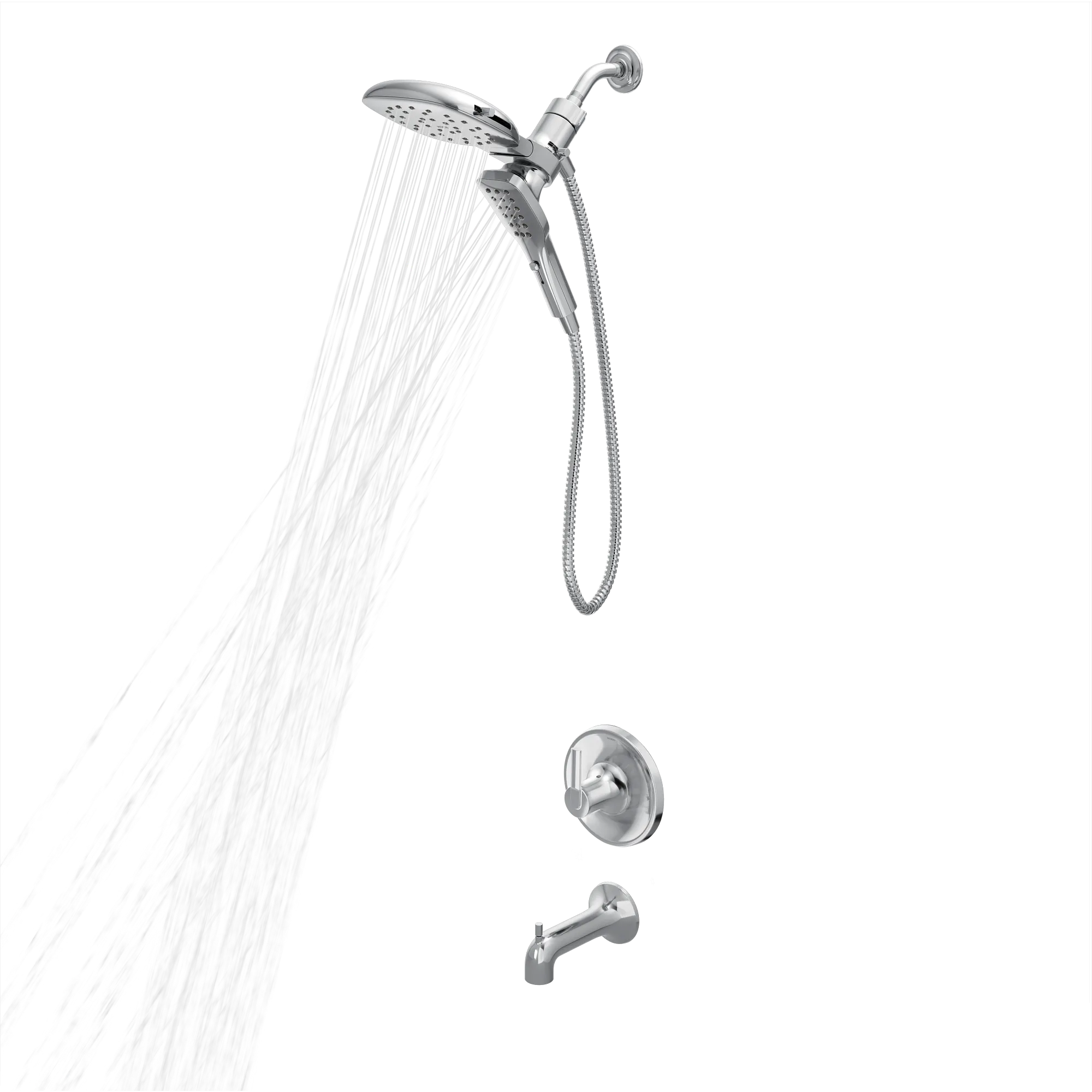 Zyla Chrome Posi-Temp(R) tub/shower - Image 8