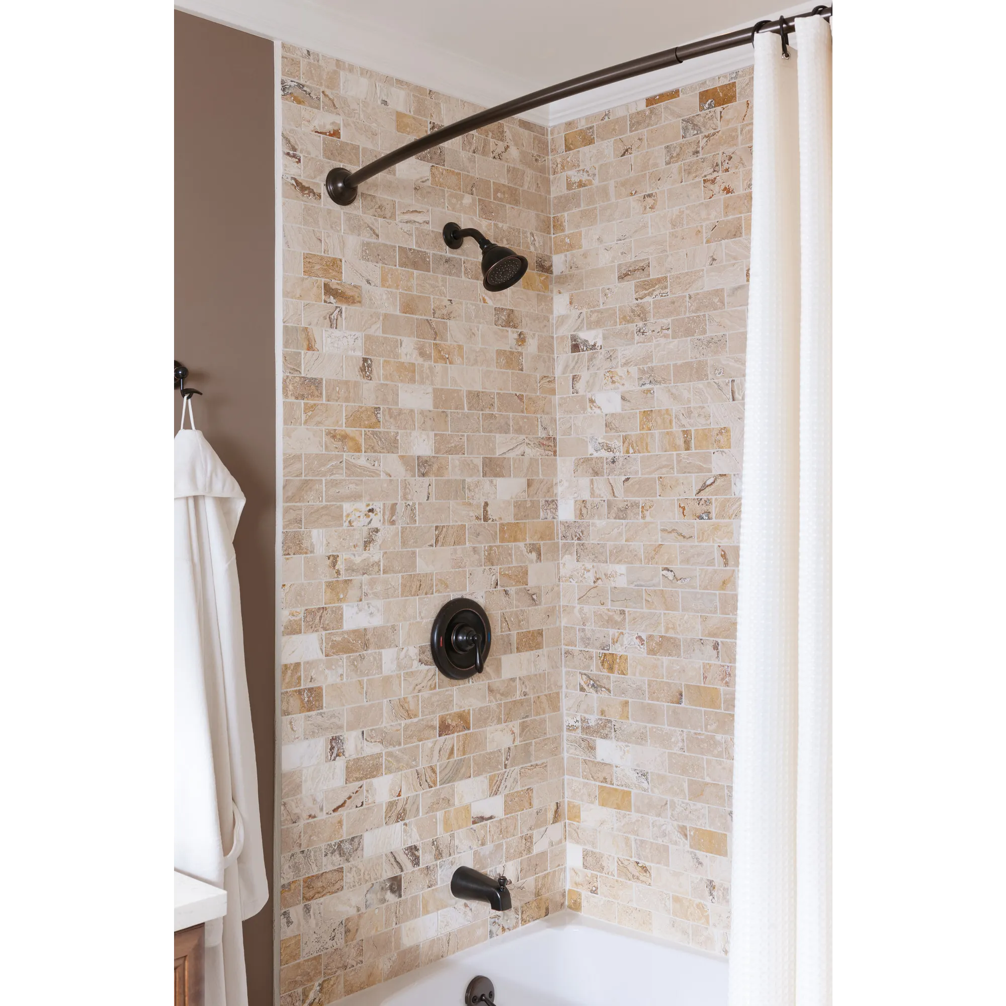 Caldwell Posi-Temp(r) Eco-Performance Tub And Shower Faucet - Image 12