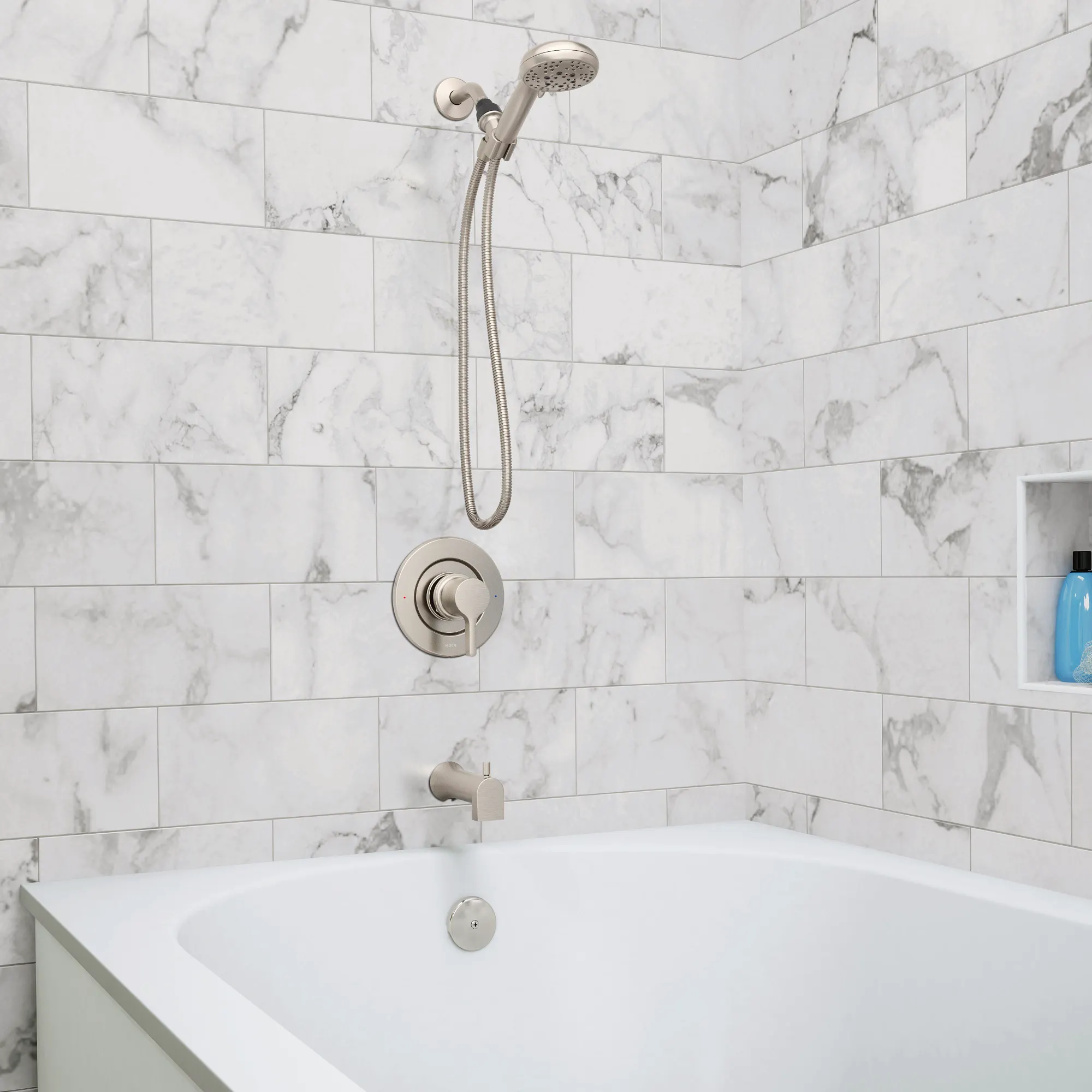 Beric Chrome Posi-Temp(R) tub/shower - Image 11