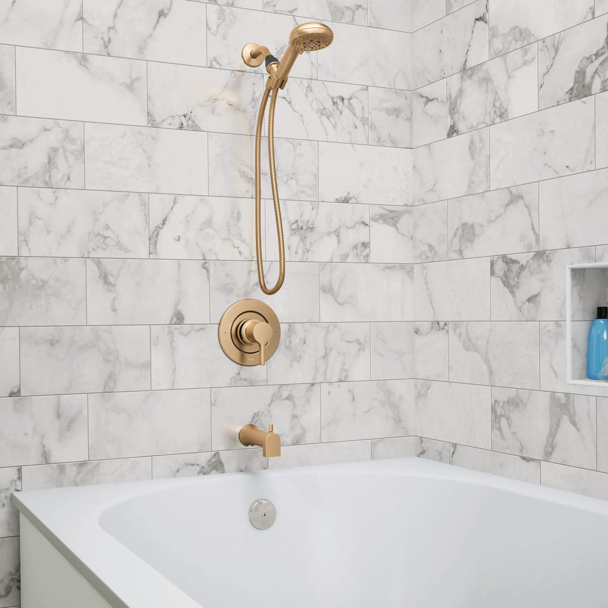 Beric Chrome Posi-Temp(R) tub/shower - Image 23