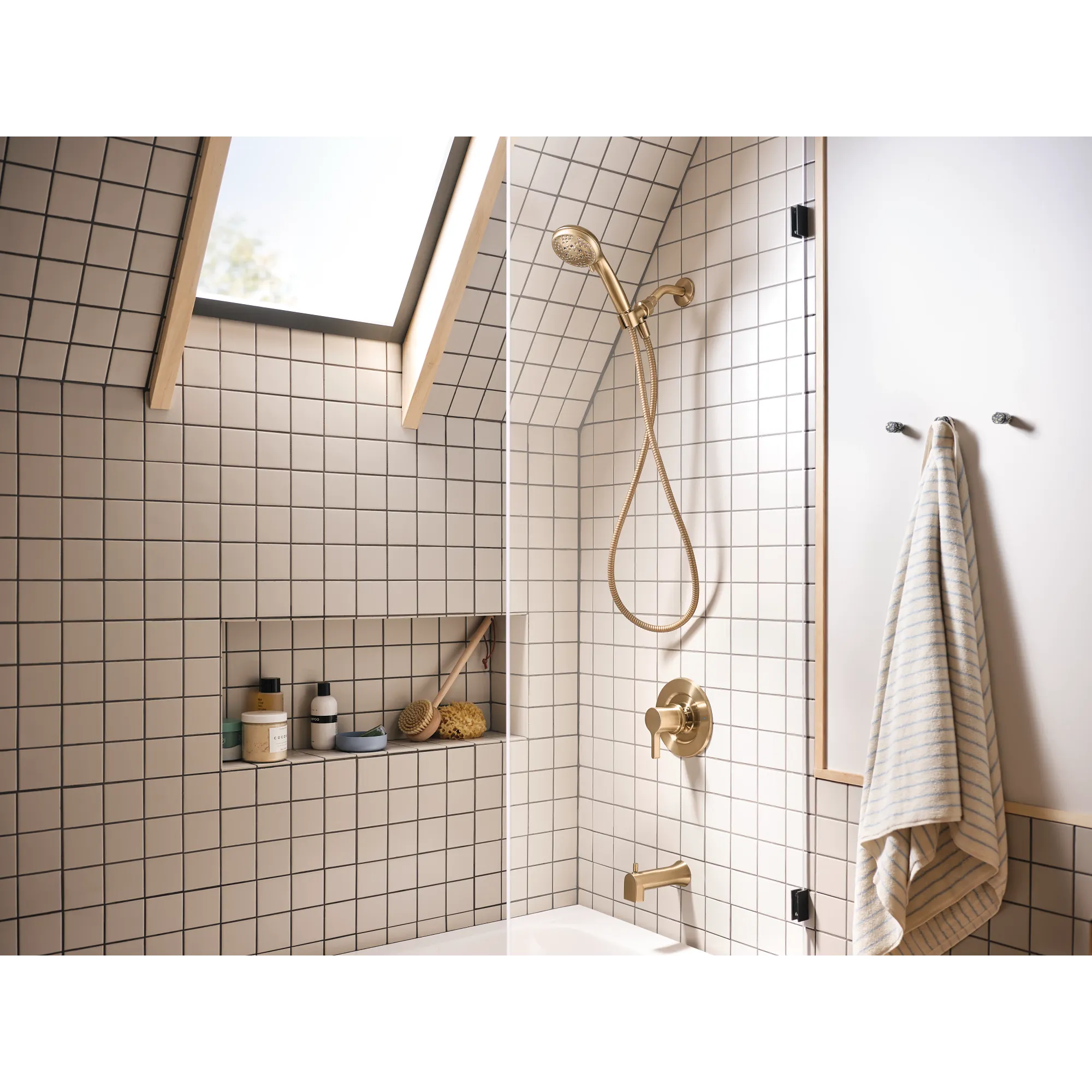 Beric Chrome Posi-Temp(R) tub/shower - Image 24