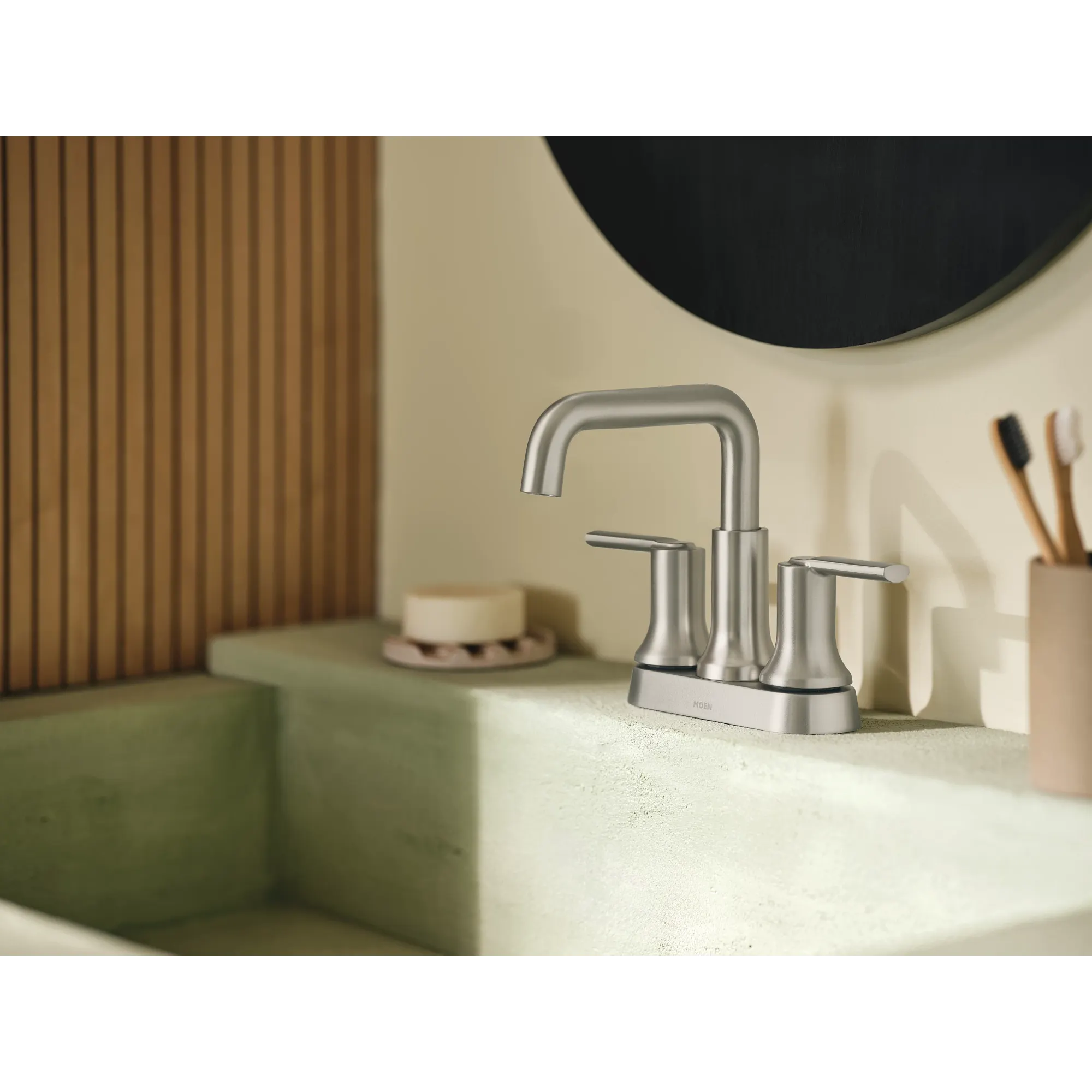 Zyla Chrome two-handle high arc bathroom faucet - Image 13