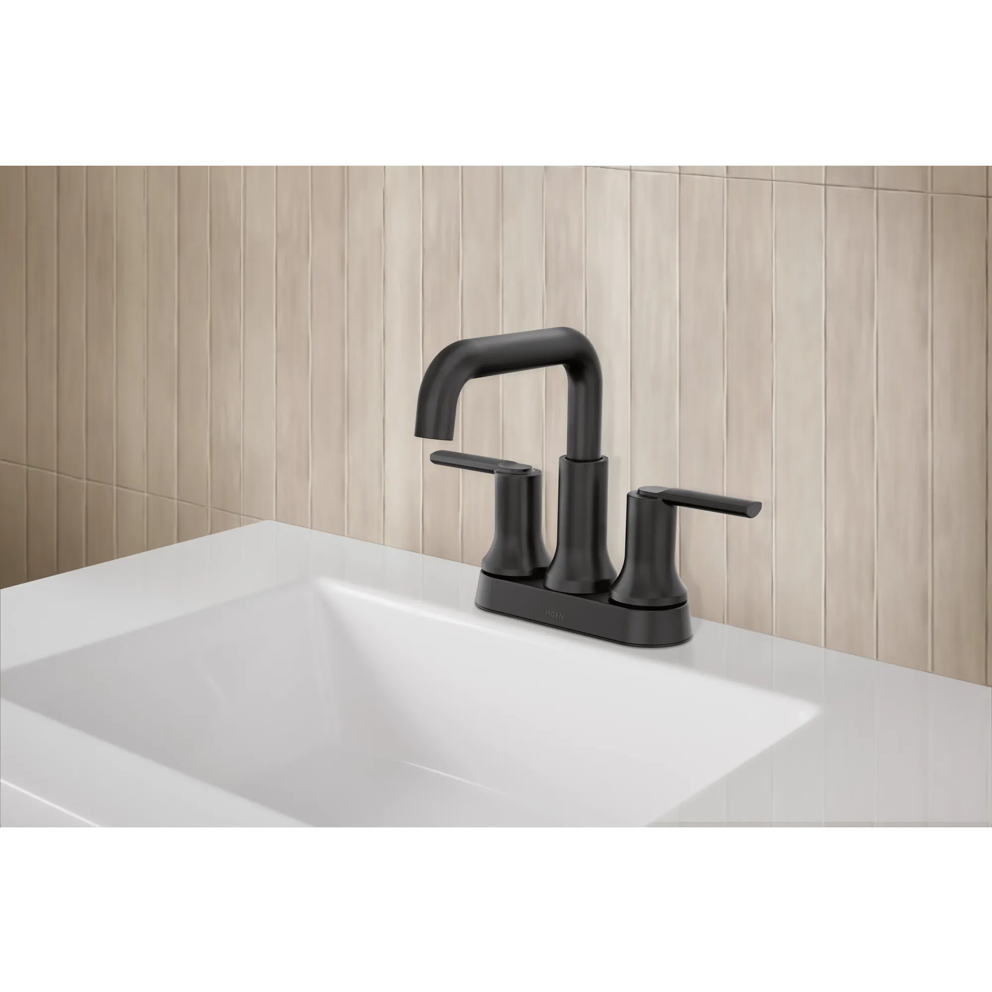 Zyla Chrome two-handle high arc bathroom faucet - Image 5