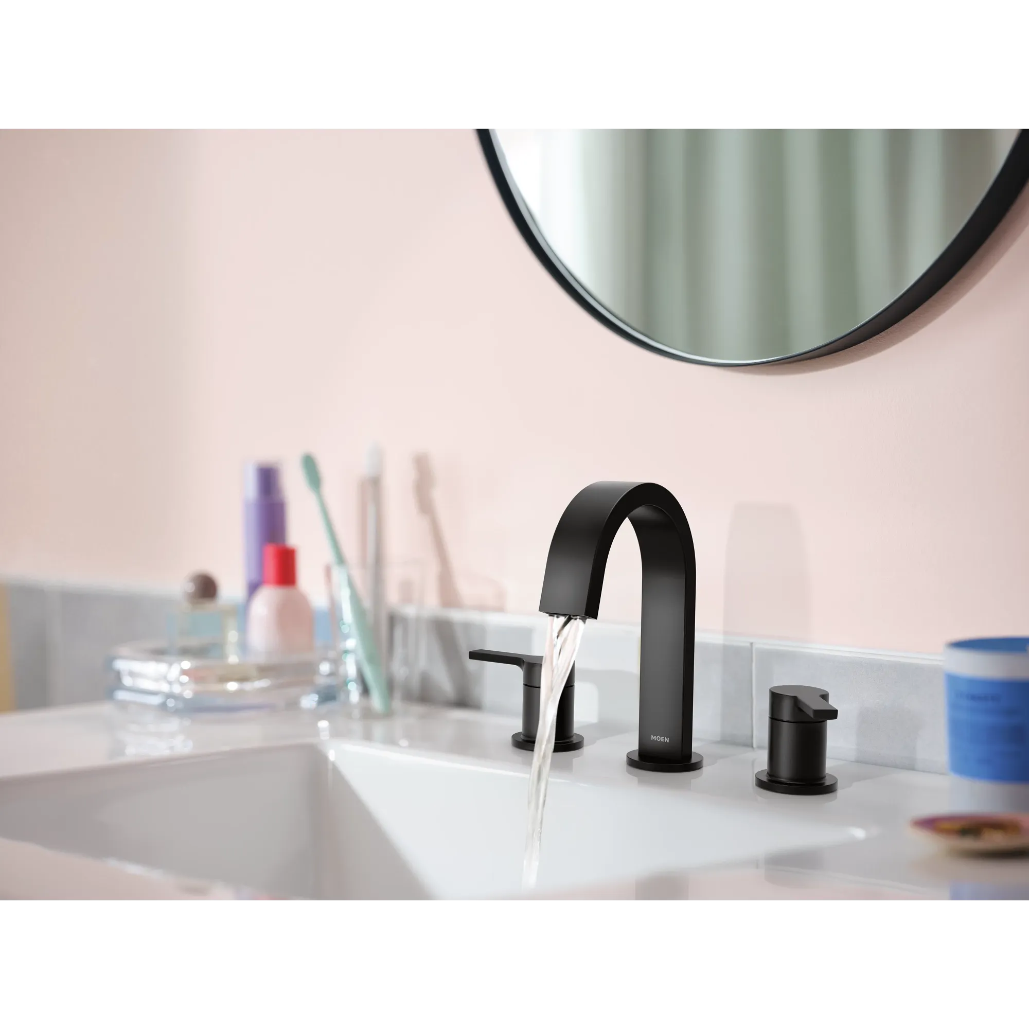Avri Two-Handle Widespread Bathroom Sink Faucet - Image 7