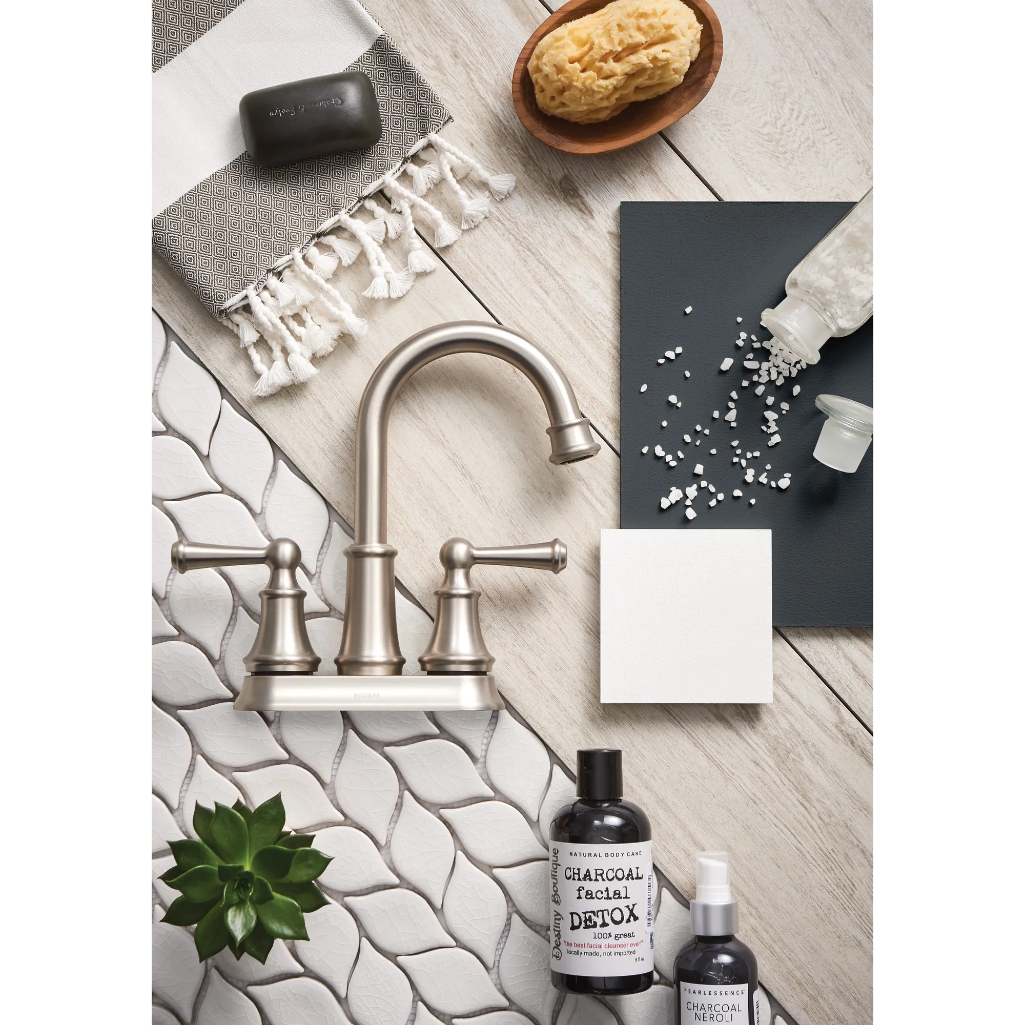 Brecklyn Two-handle Centerset Bathroom Sink Faucet - Image 11