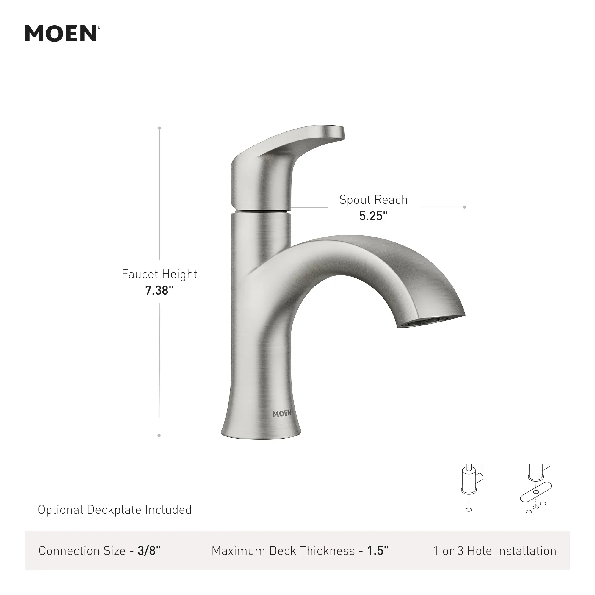 Karis One-handle Bathroom Sink Faucet - Image 13