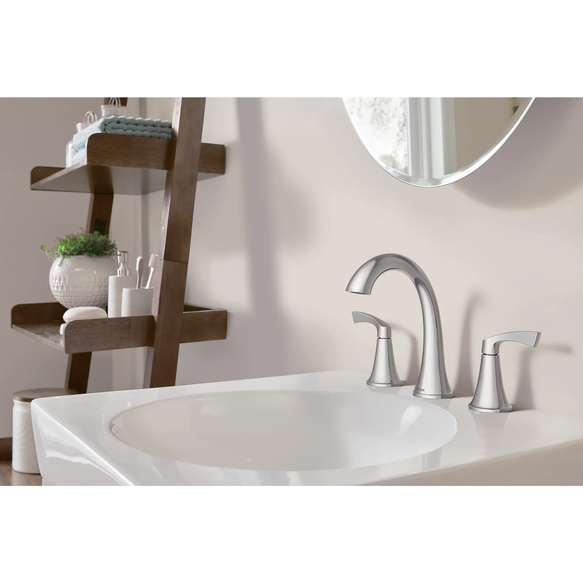 Korek Two-Handle Widespread Bathroom Sink Faucet - Image 2