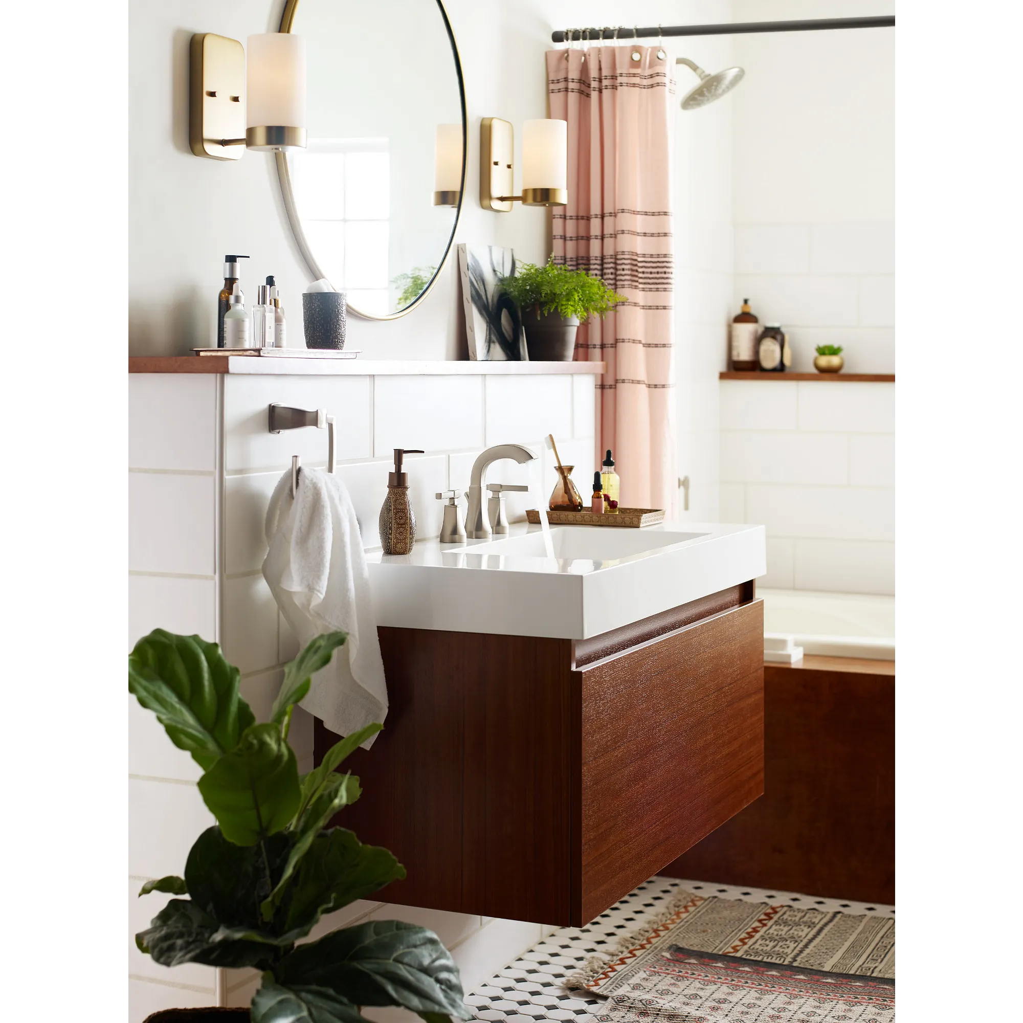 Ayda Two-Handle Widespread Bathroom Sink Faucet - Image 3