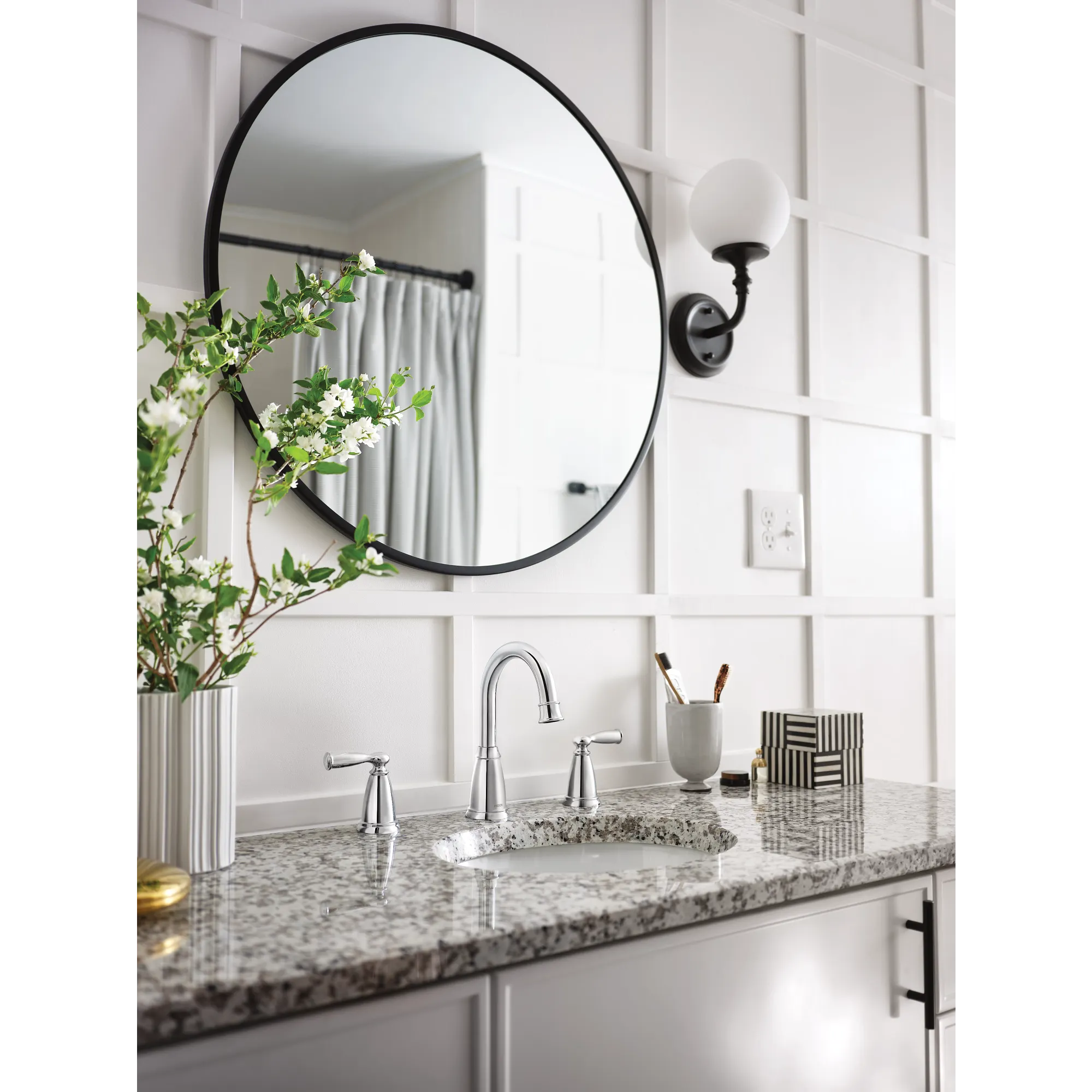 Banbury Two-Handle Widespread Bathroom Sink Faucet - Image 3