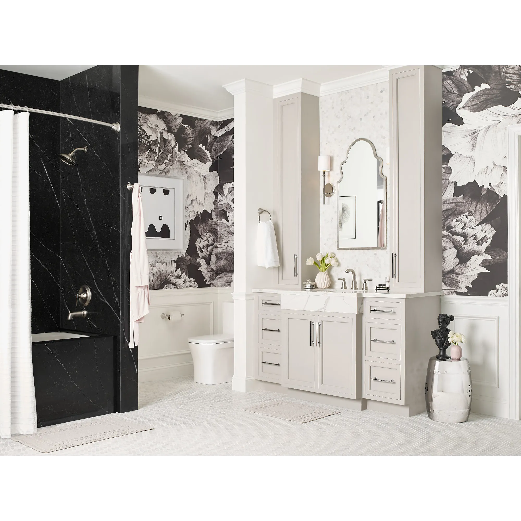 Halle Two-Handle Widespread Bathroom Sink Faucet - Image 4