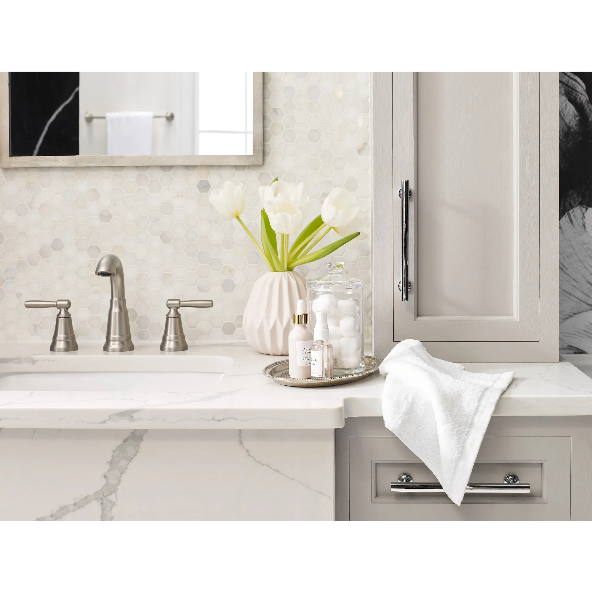Halle Two-Handle Widespread Bathroom Sink Faucet - Image 5