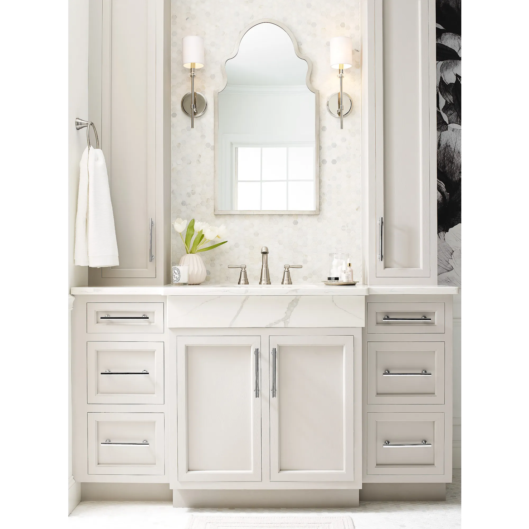 Halle Two-Handle Widespread Bathroom Sink Faucet - Image 6