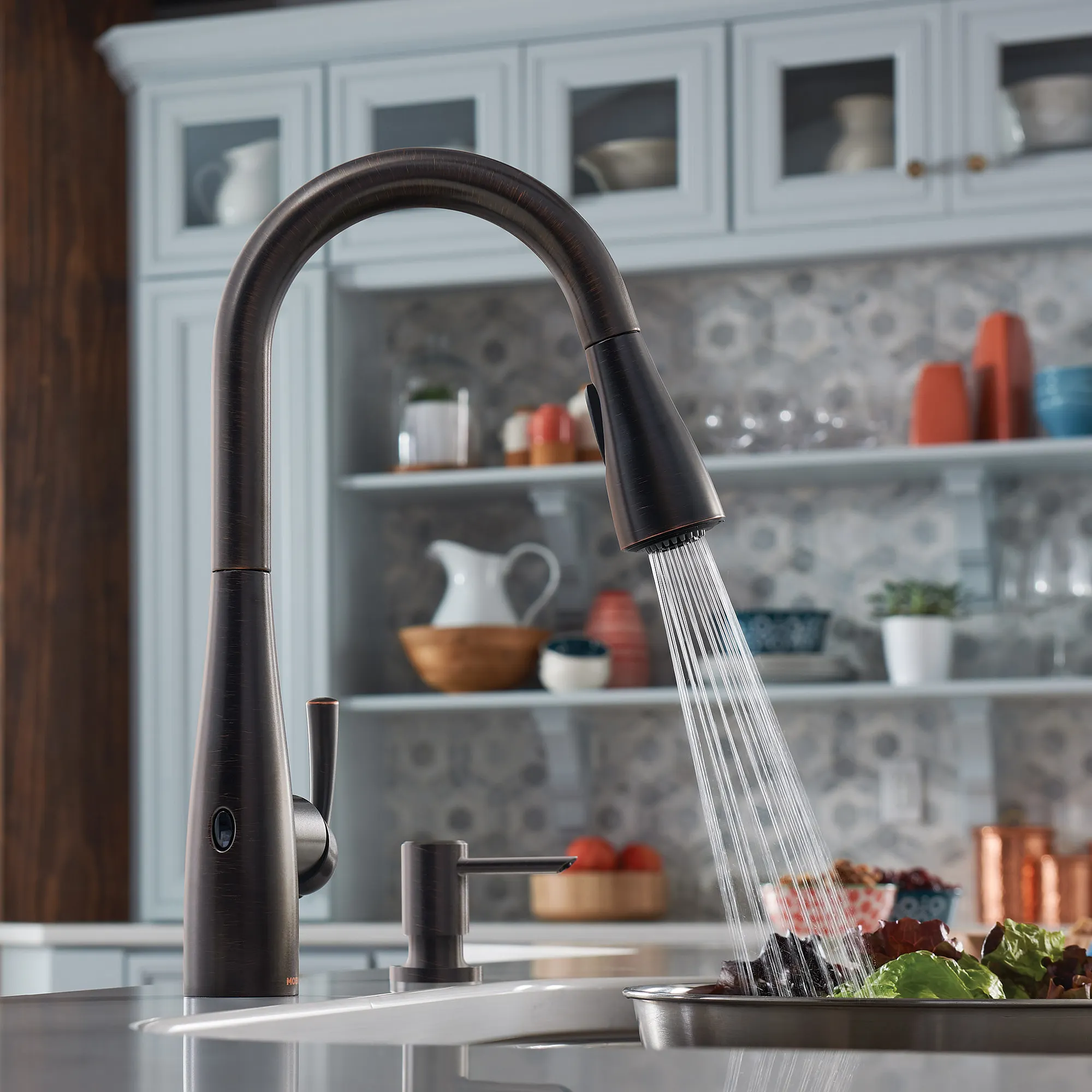 Essie MotionSense Wave One-Handle Pulldown Touchless Kitchen Faucet - Image 22
